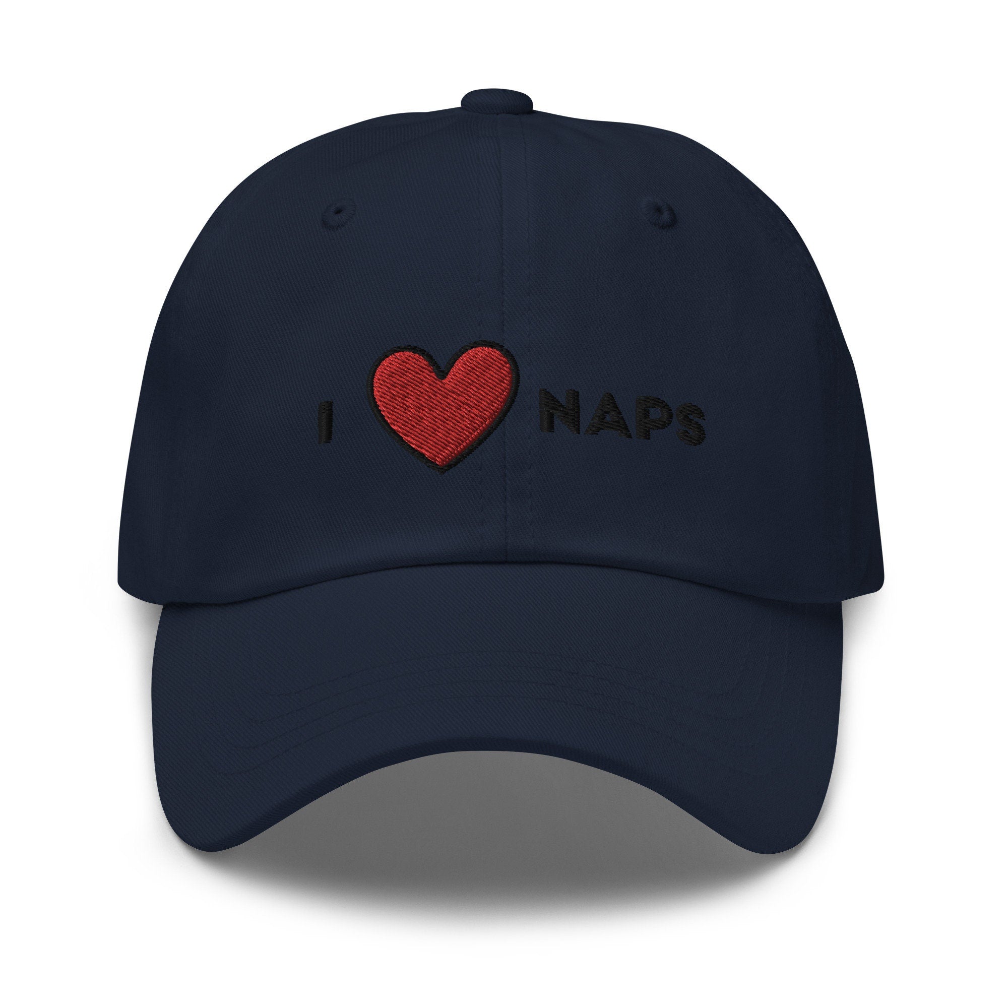 I Heart Naps Embroidered Dad Hat