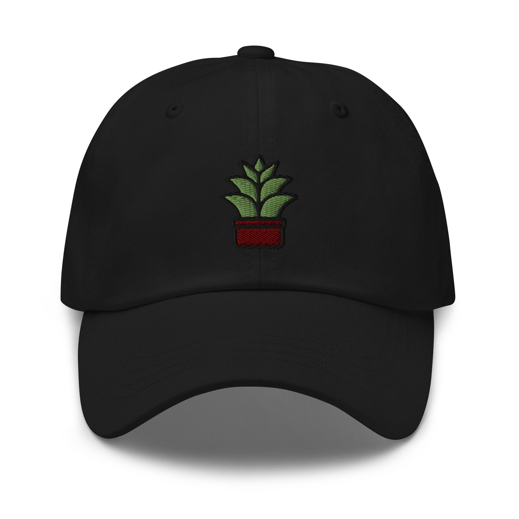 Plant Embroidered Dad Hat