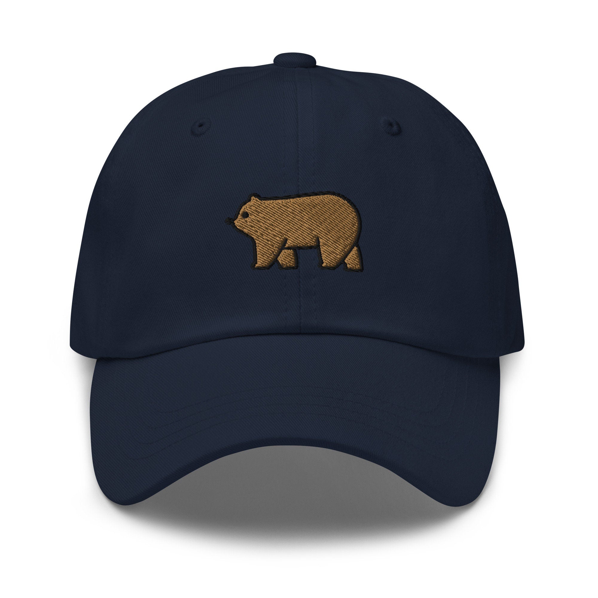 Bear Embroidered Dad Hat