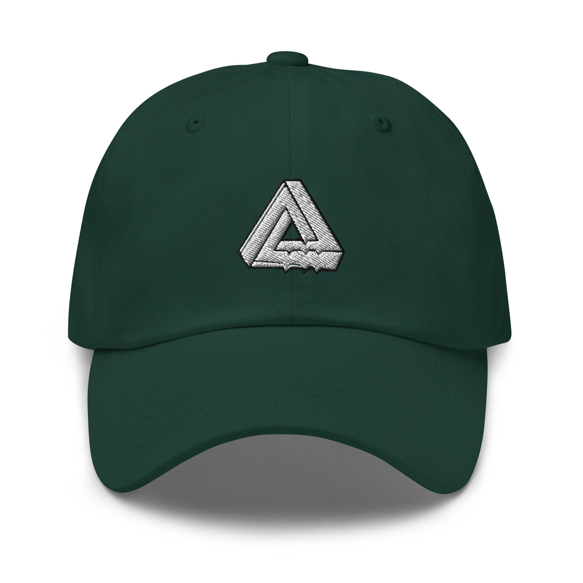 Melting Triangle Embroidered Dad Hat