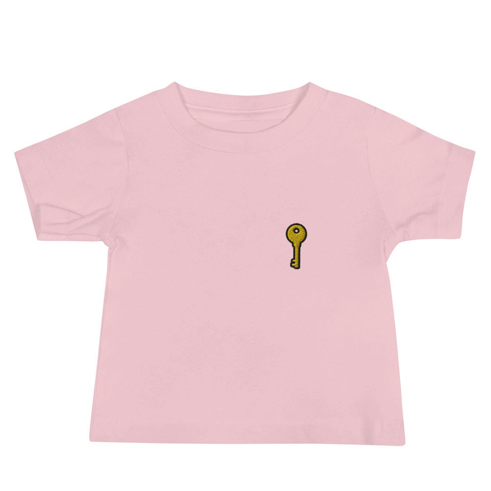 Key Baby Jersey Short Sleeve Tee, Baby Shower T-Shirt Gift, Boys and Girls Shirt - Multiple Colors