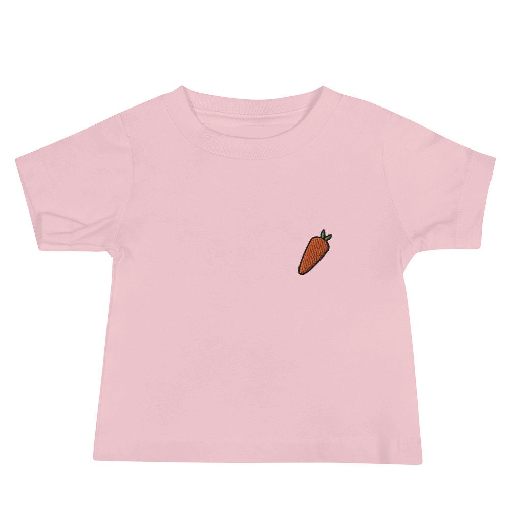 Carrot Baby Jersey Short Sleeve Tee, Baby Shower T-Shirt Gift, Boys and Girls Shirt - Multiple Colors