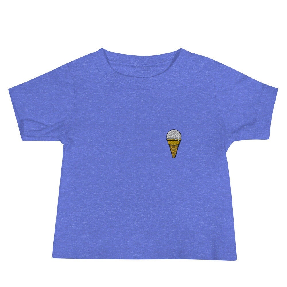 Ice Cream Cone Baby Jersey Short Sleeve Tee, Baby Shower T-Shirt Gift, Boys and Girls Shirt - Multiple Colors