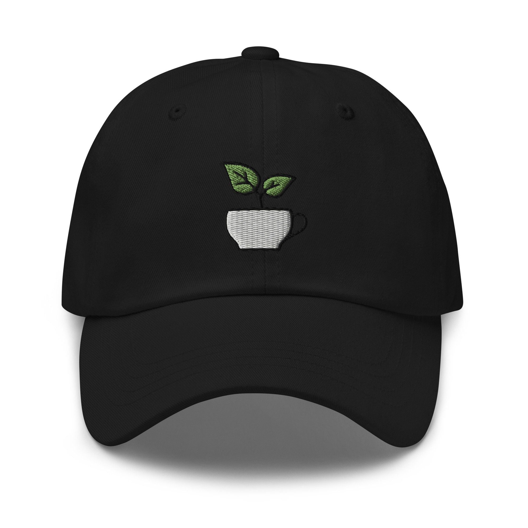 Plant in Cup Embroidered Dad Hat