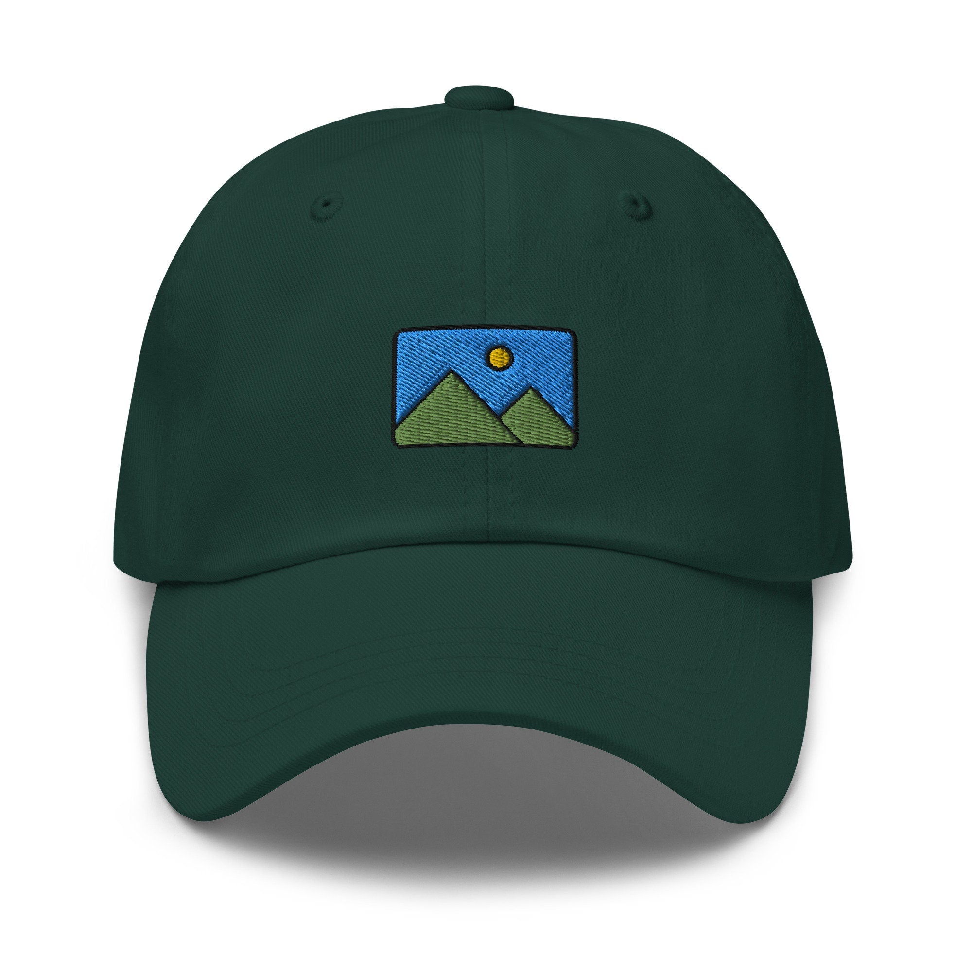 Landscape Embroidered Dad Hat