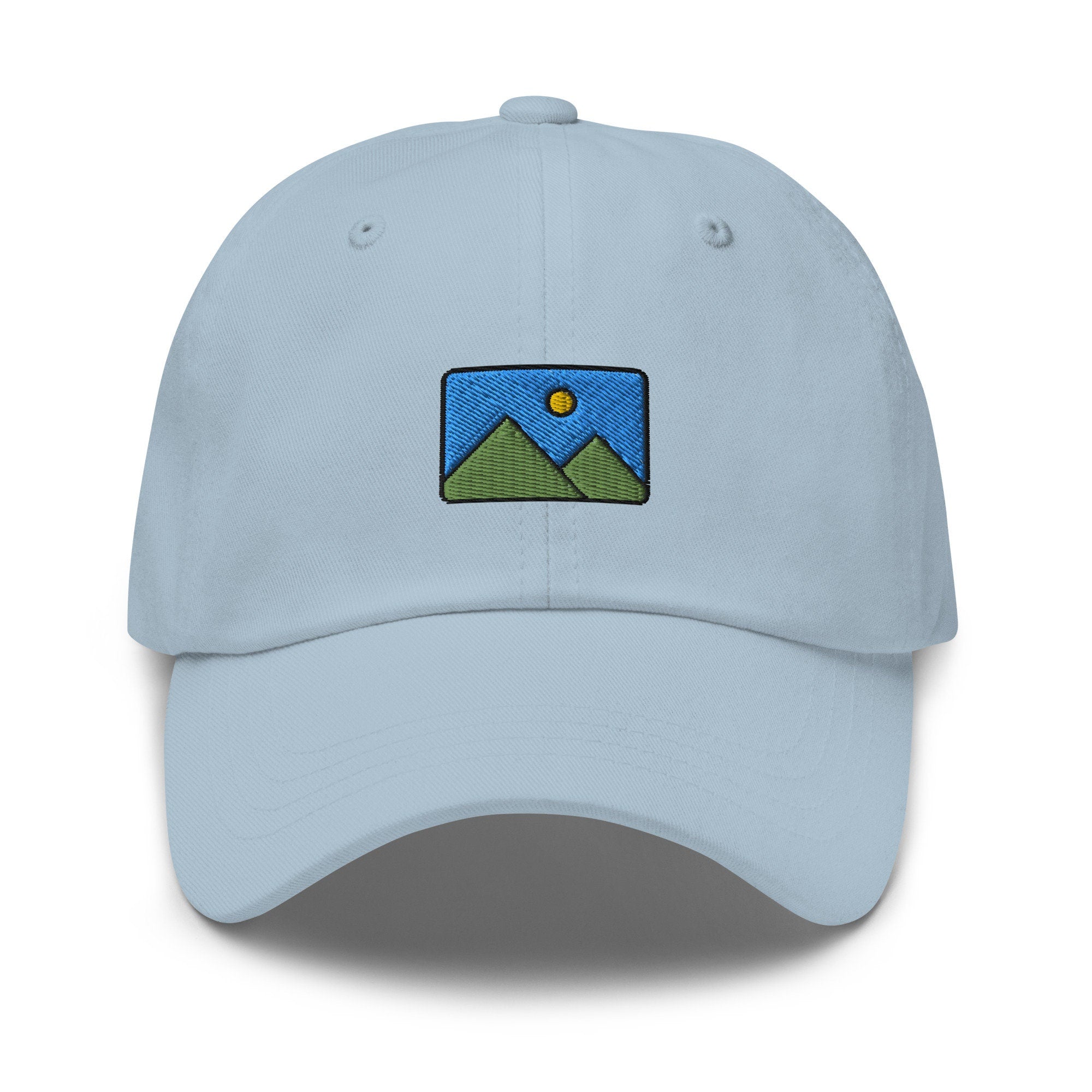 Landscape Embroidered Dad Hat