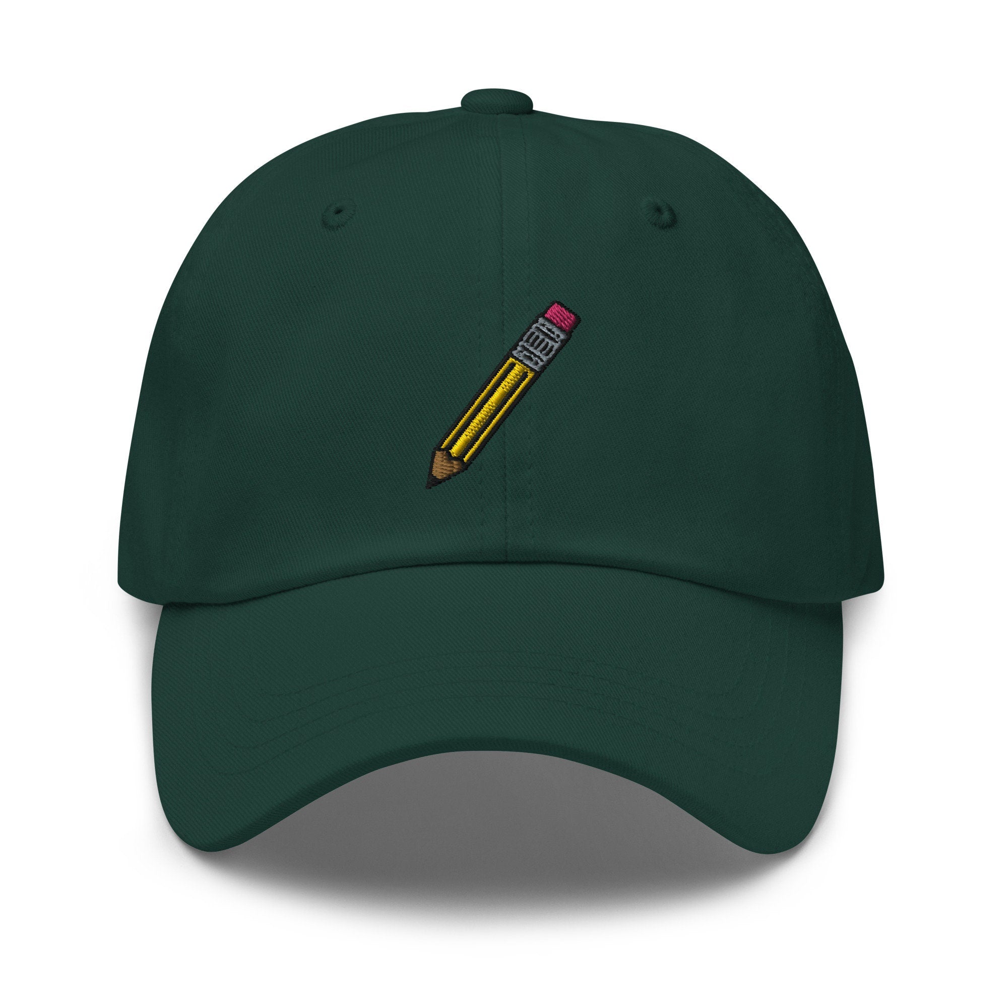 Pencil Embroidered Dad Hat