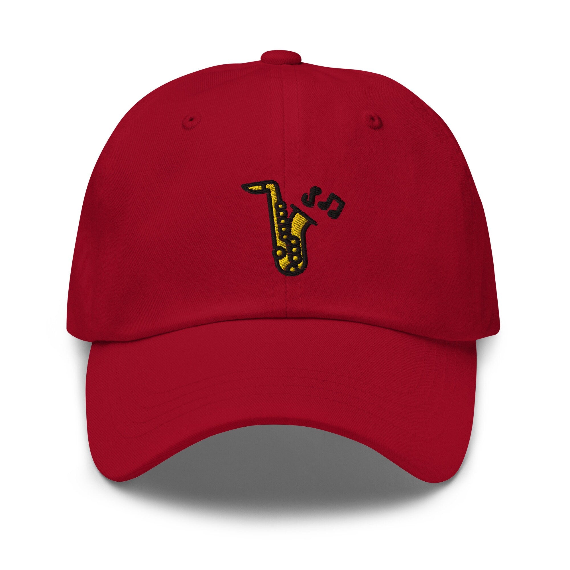 Saxophone Embroidered Dad Hat