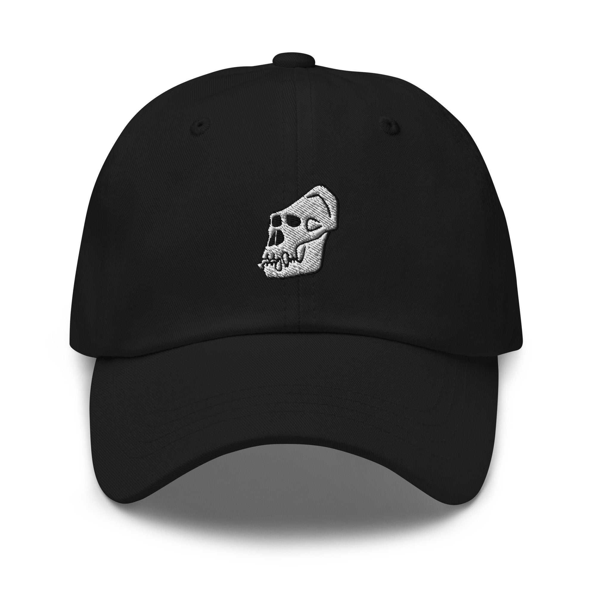 Gorilla Skull Embroidered Dad Hat