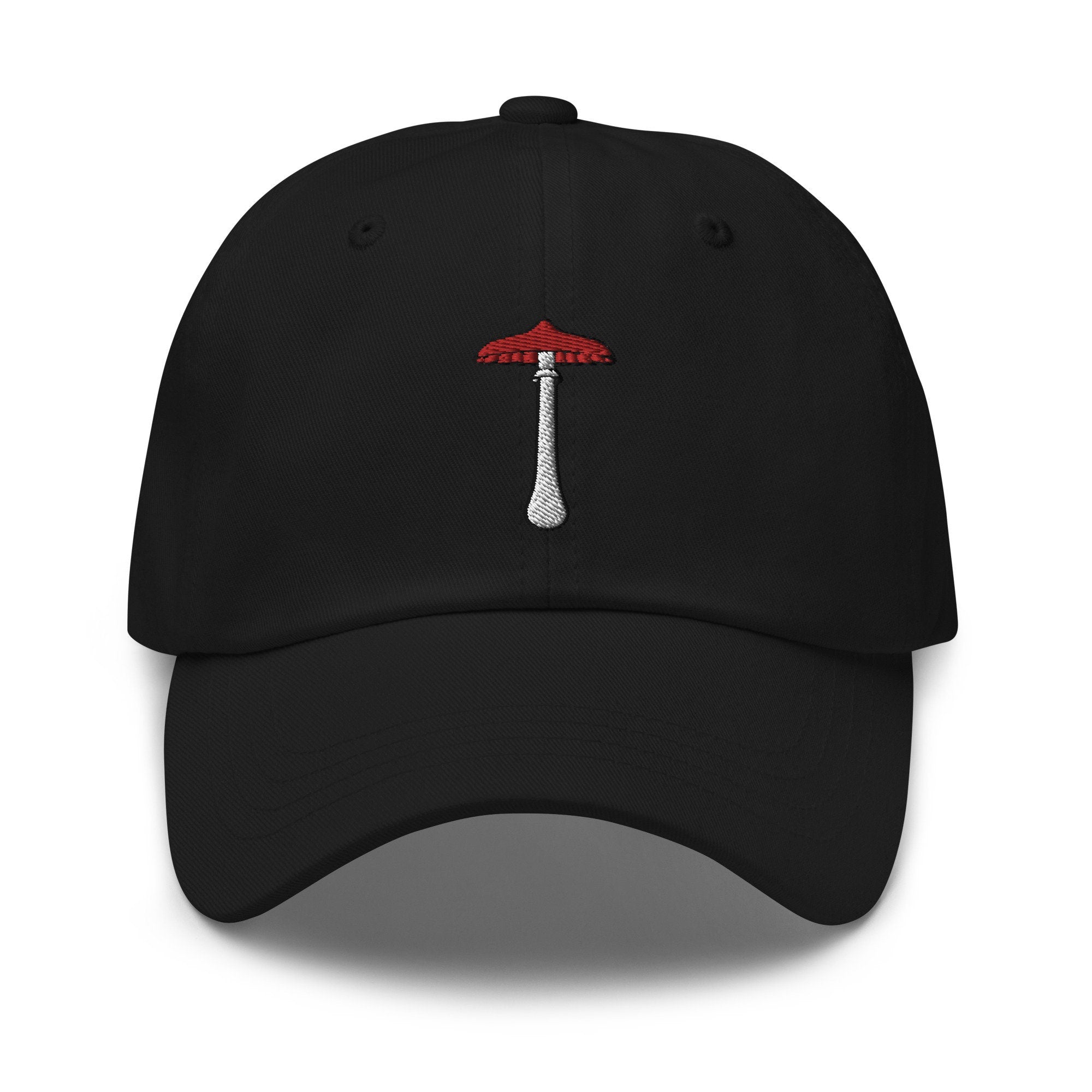 Mushroom Embroidered Dad Hat
