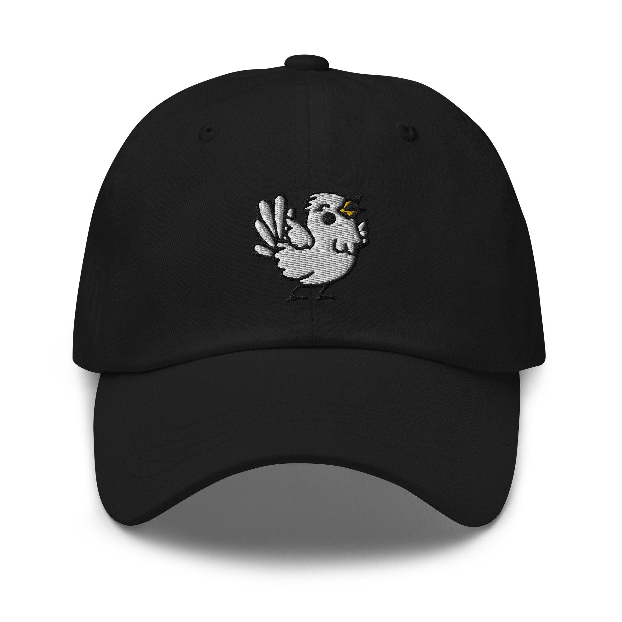 Bird Embroidered Dad Hat