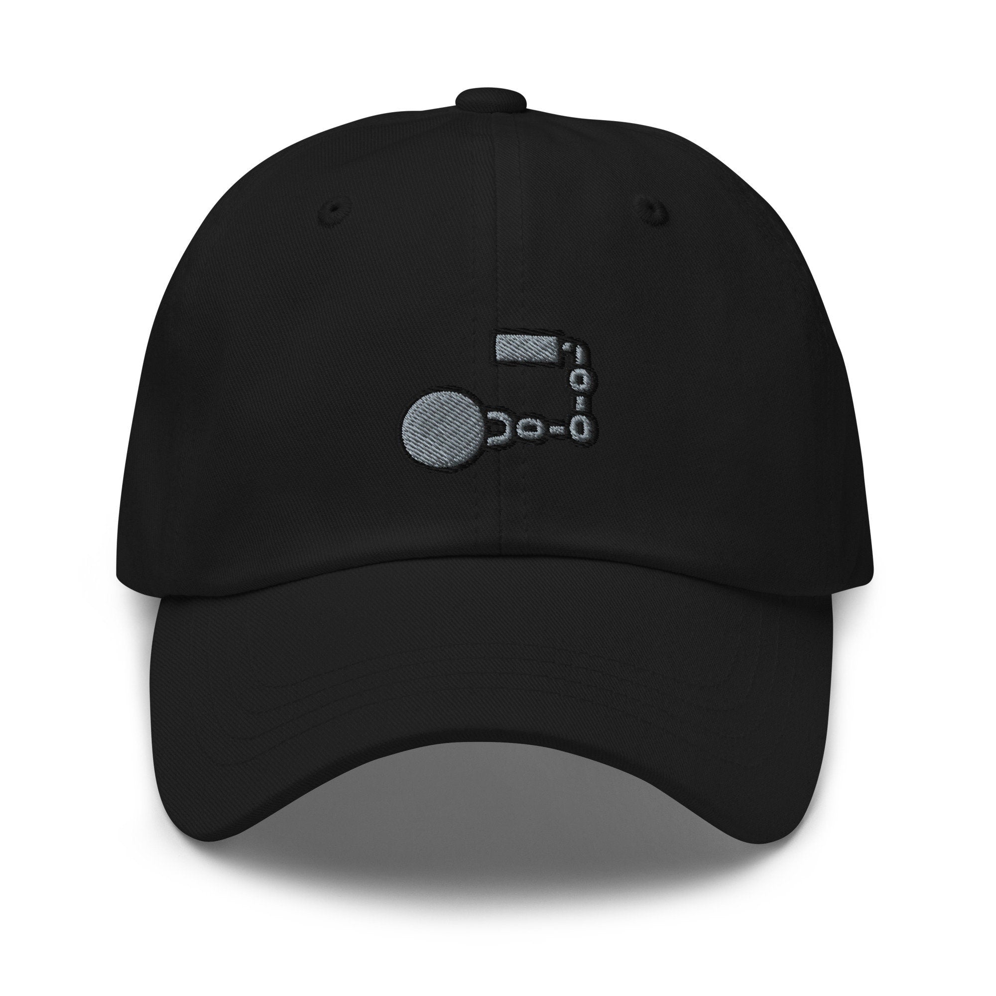 Ball and Chain Embroidered Dad Hat