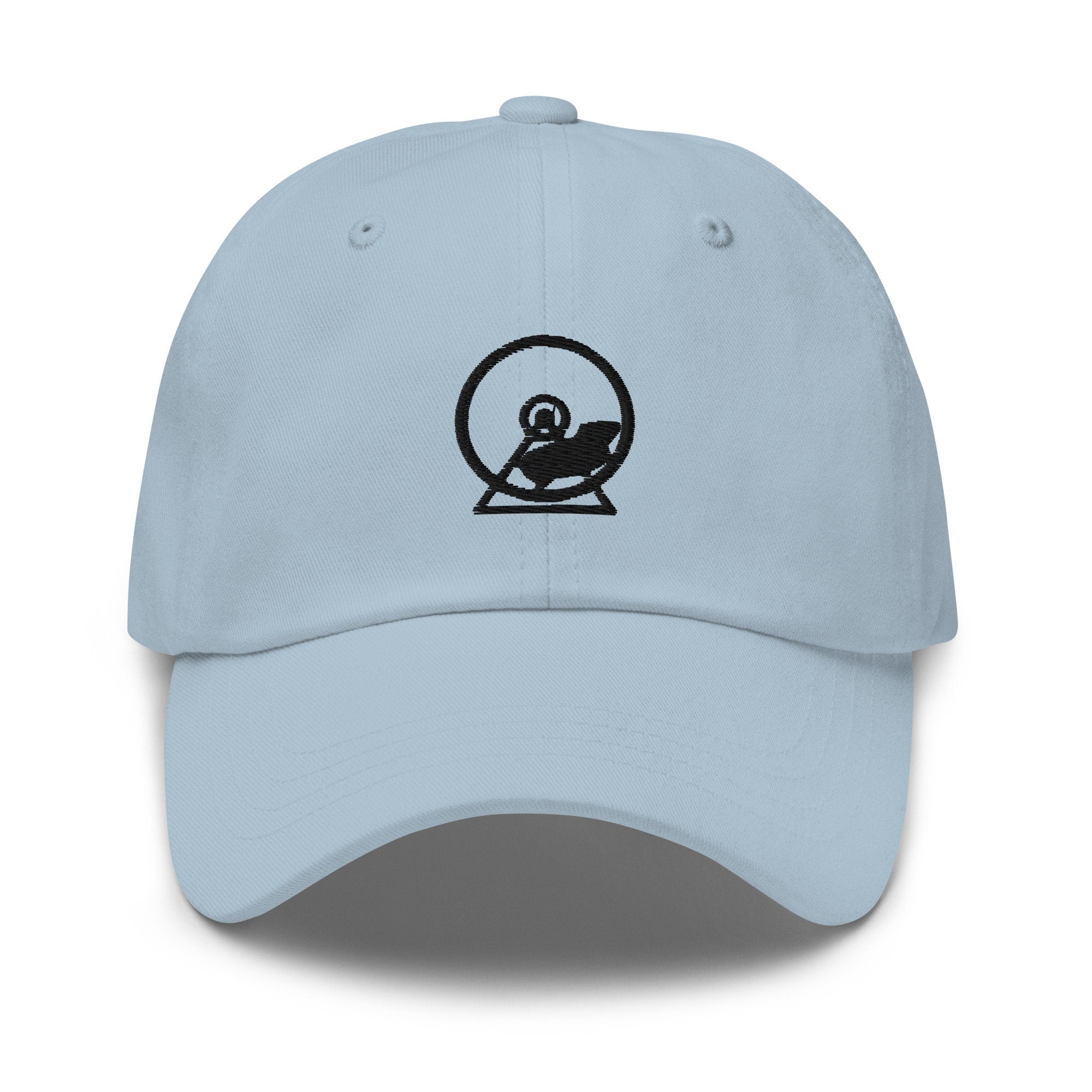 Hamster Wheel Embroidered Dad Hat