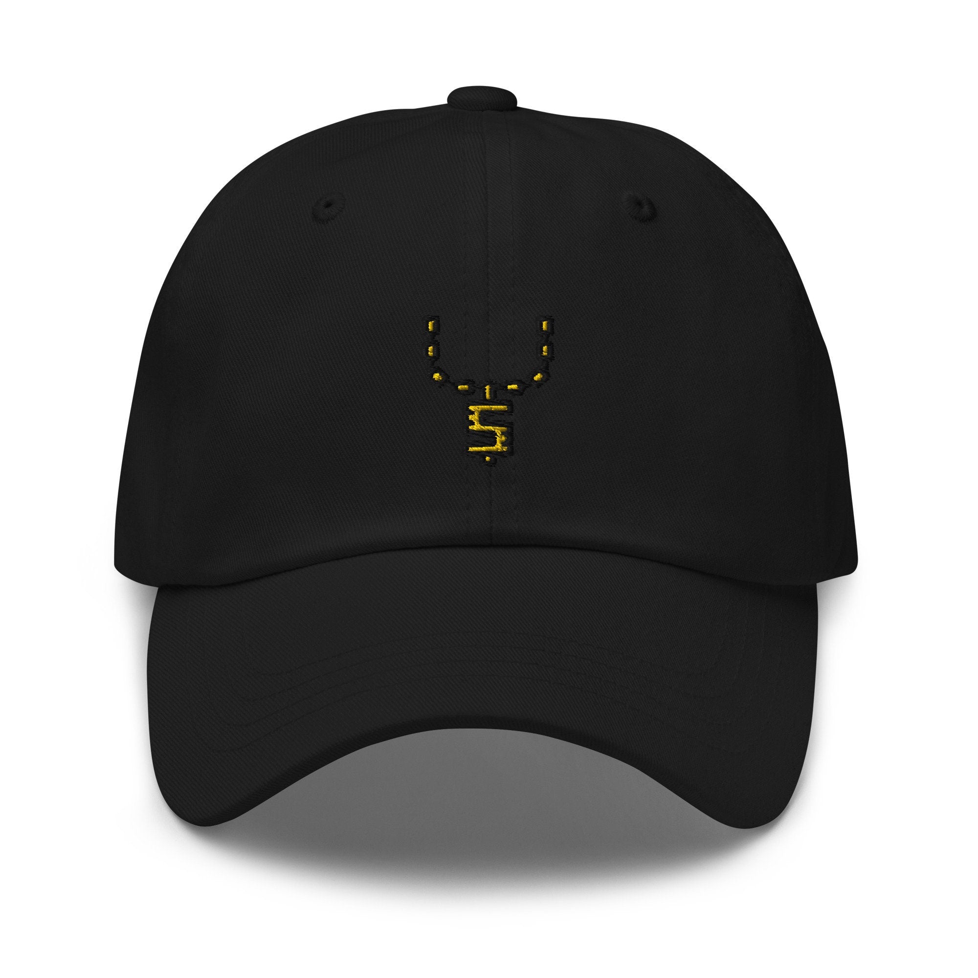 Gold Chain Embroidered Dad Hat