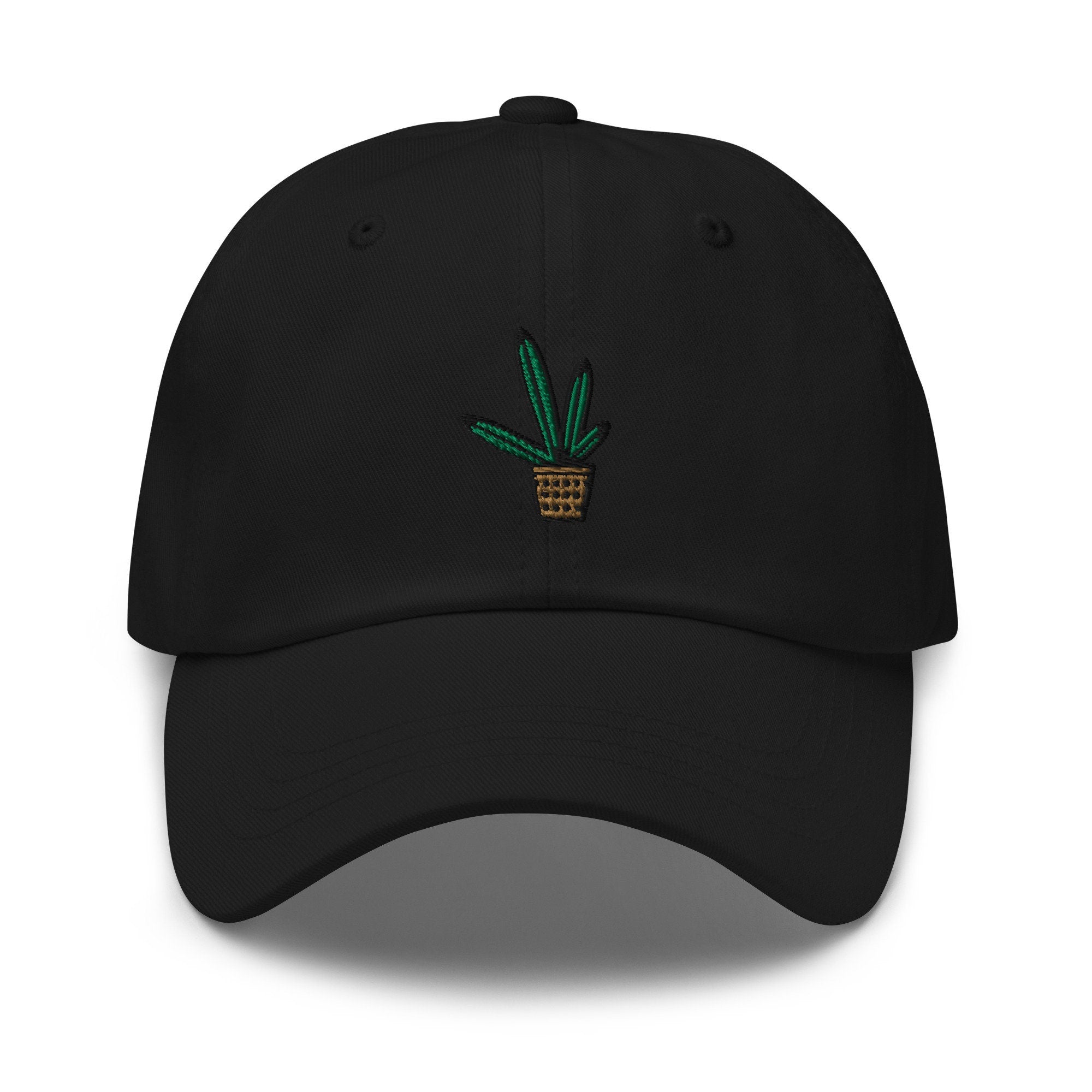 Aloe Plant Embroidered Dad Hat