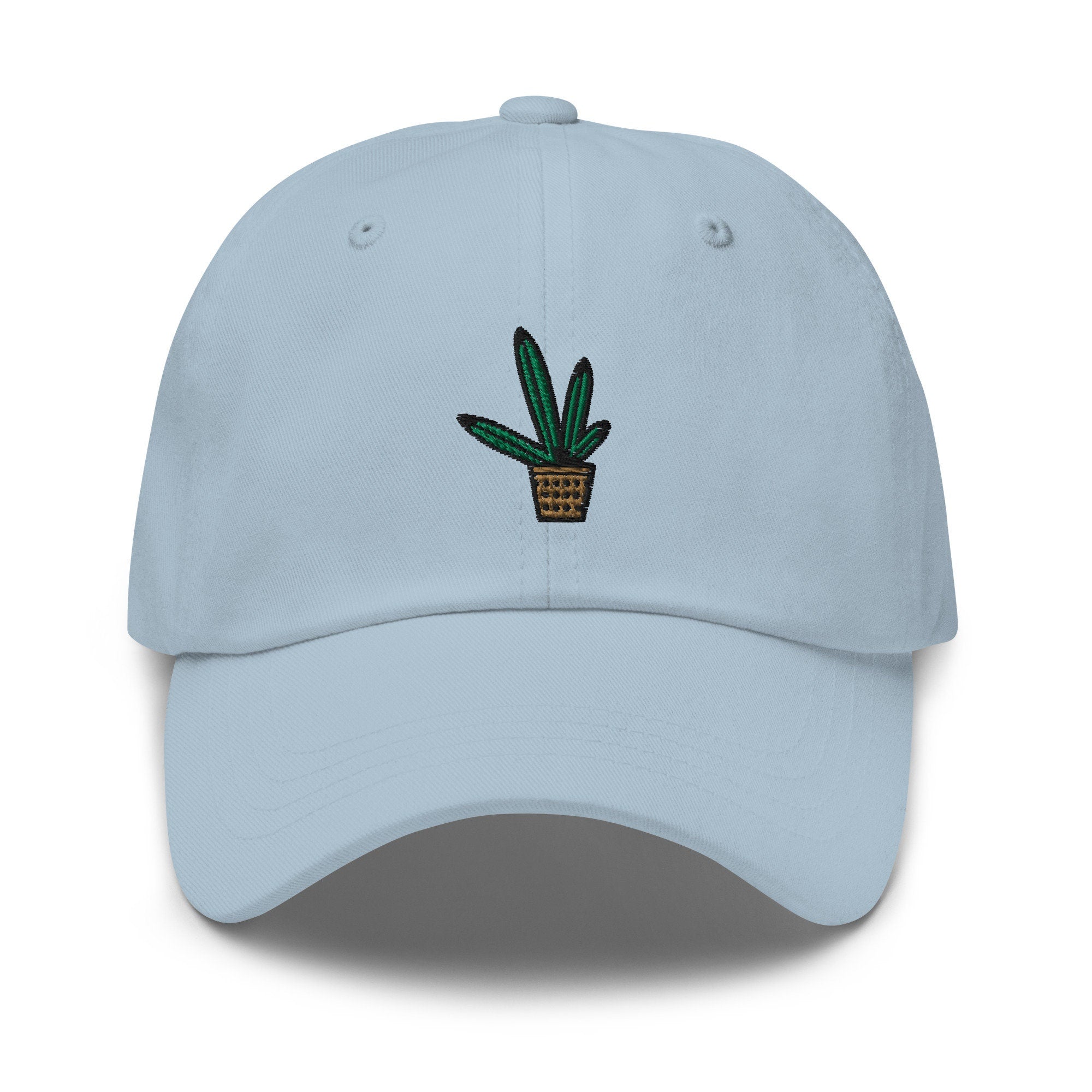 Aloe Plant Embroidered Dad Hat