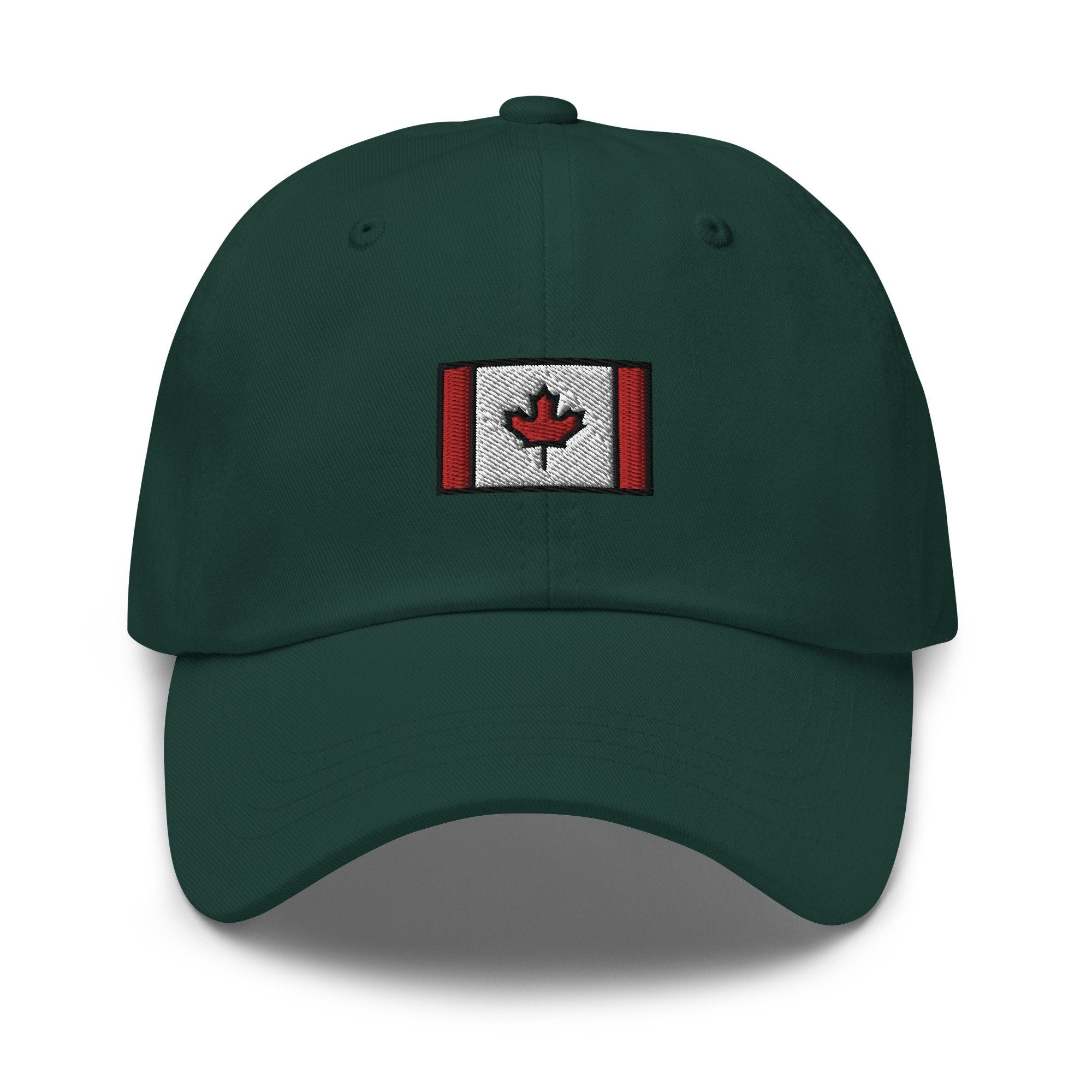 Canadian Flag Embroidered Dad Hat