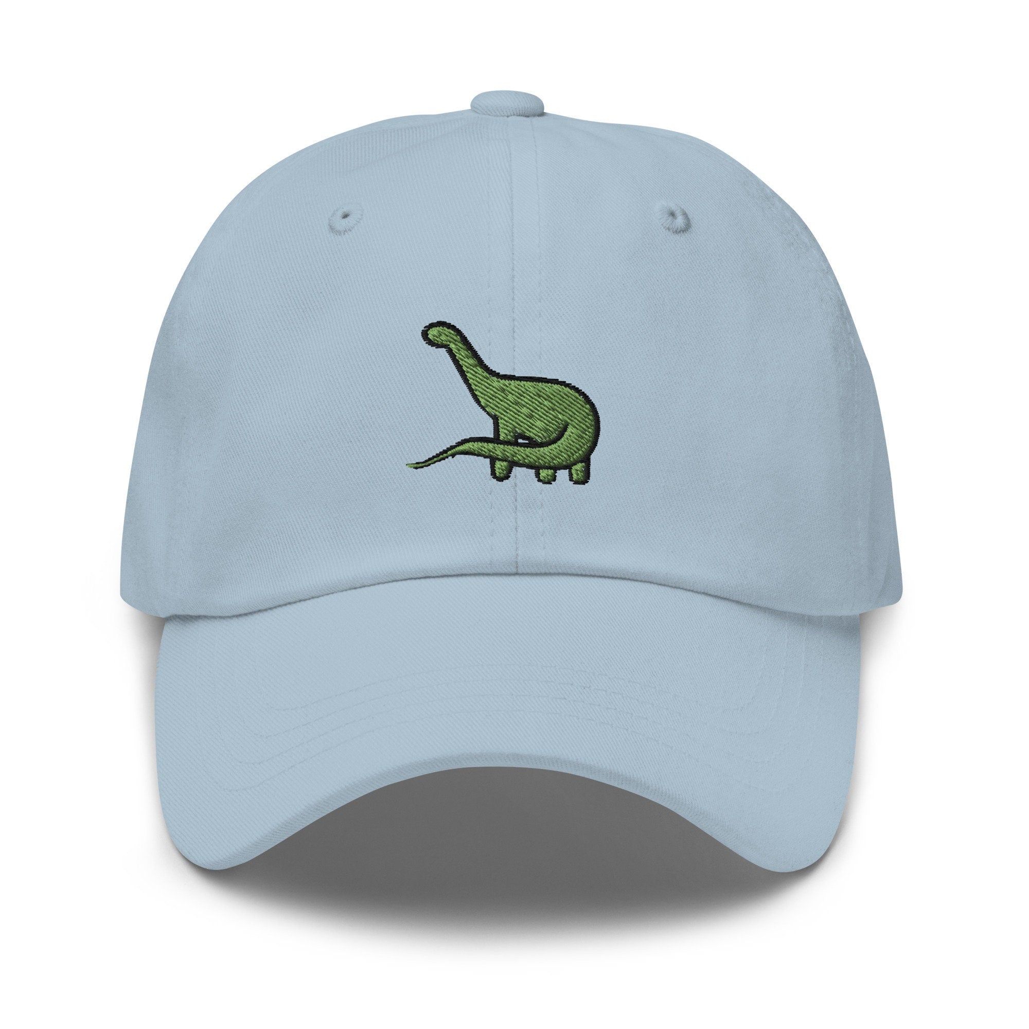 Brotosaurus Dinosaur Embroidered Dad Hat