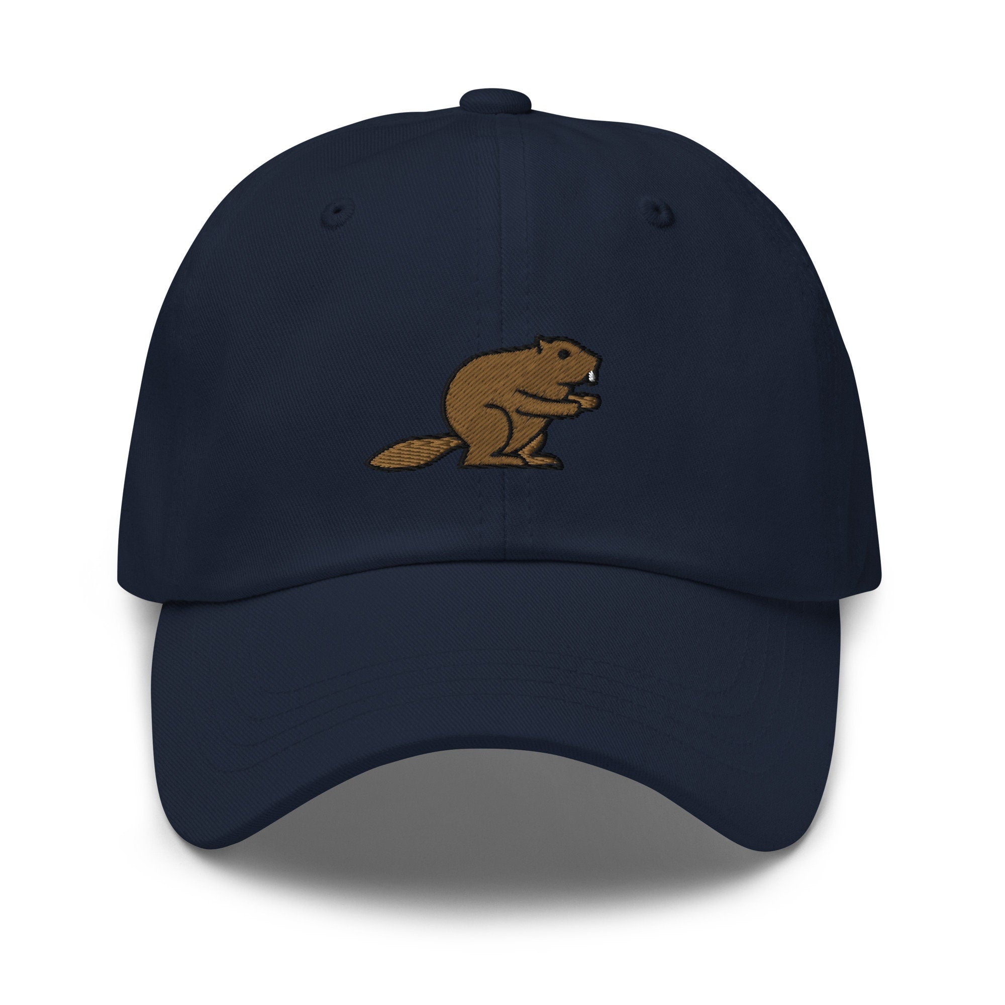 Beaver Embroidered Dad Hat