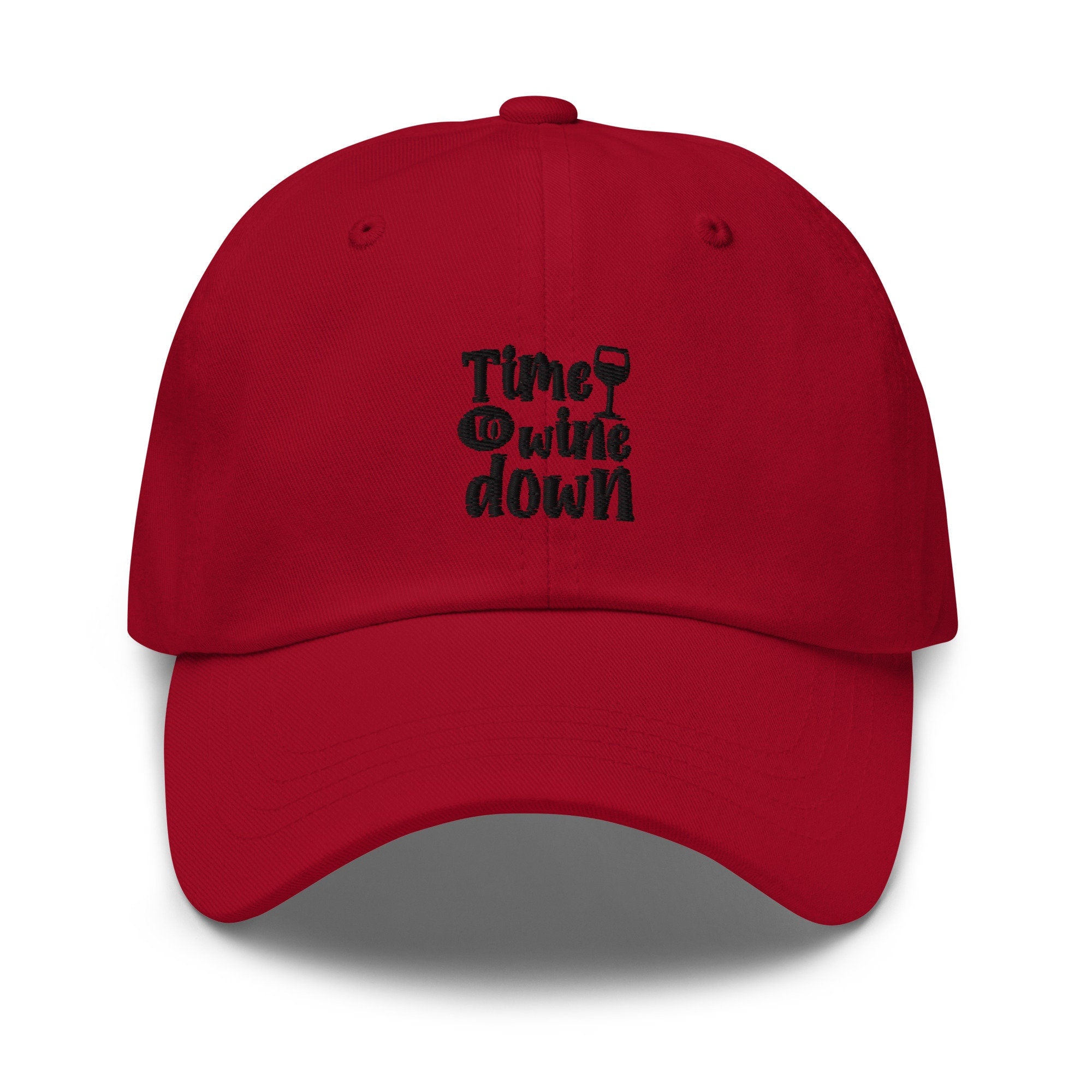 Wine Funny Embroidered Dad Hat