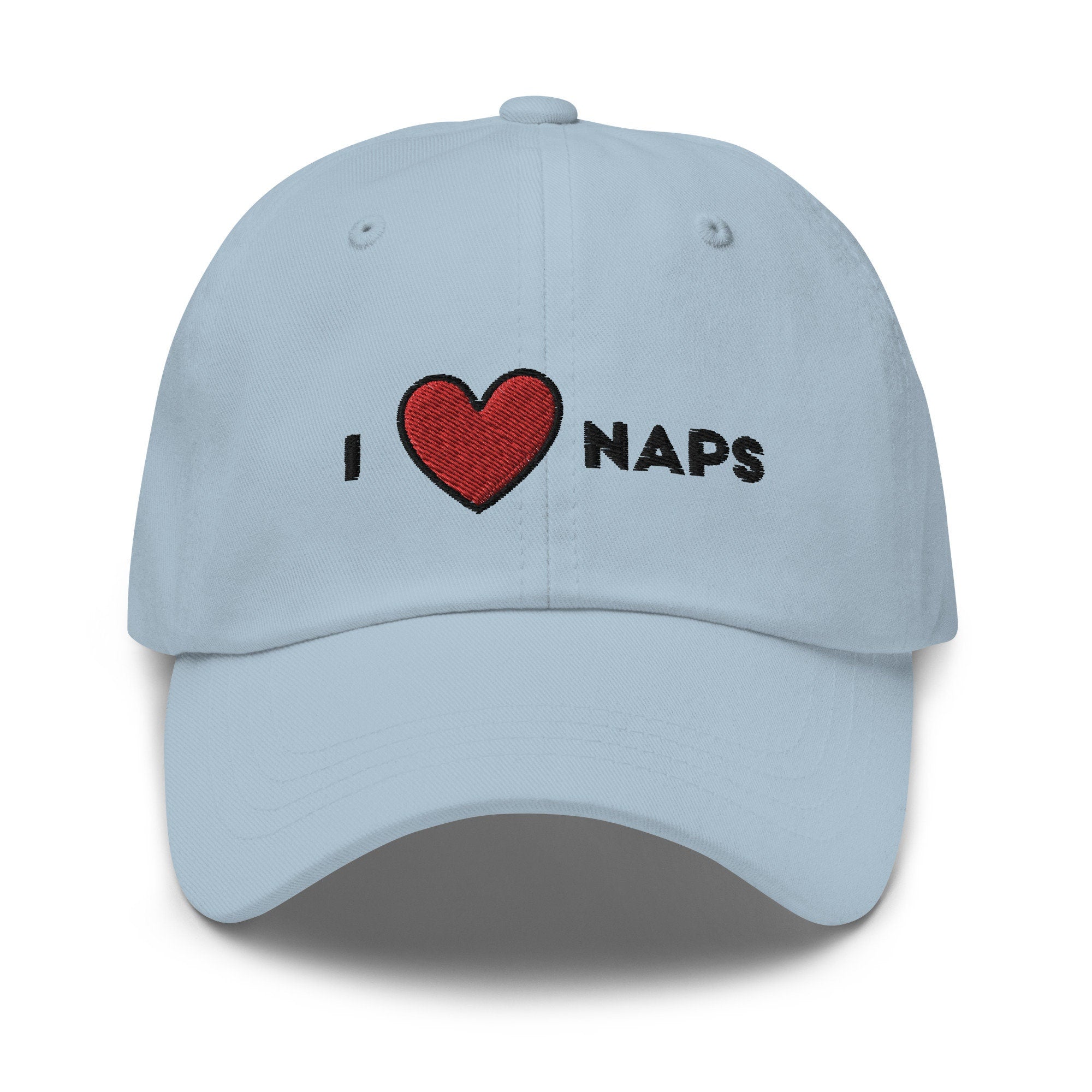 I Heart Naps Embroidered Dad Hat