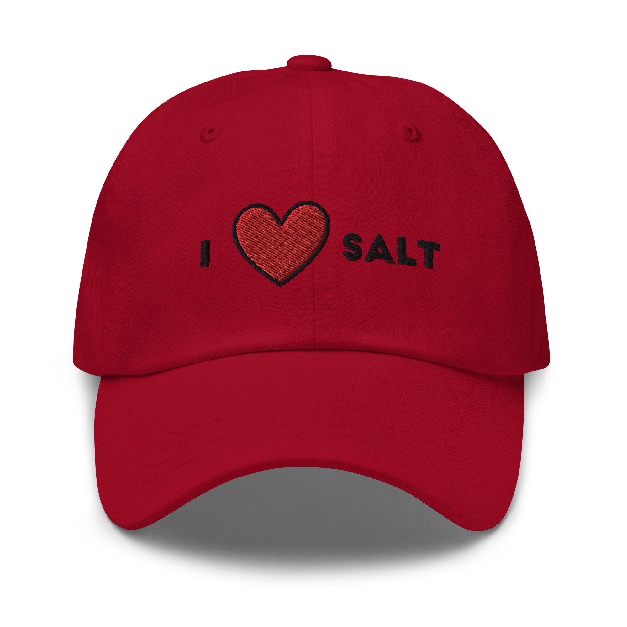 I Heart Salt Embroidered Dad Hat