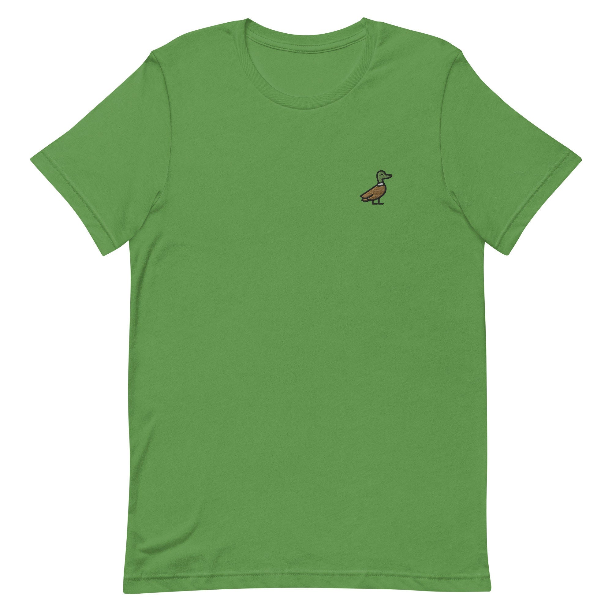 Duck Premium Men's T-Shirt, Embroidered Men's T-Shirt Gift for Boyfriend, Men's Short Sleeve Shirt - Multiple Colors