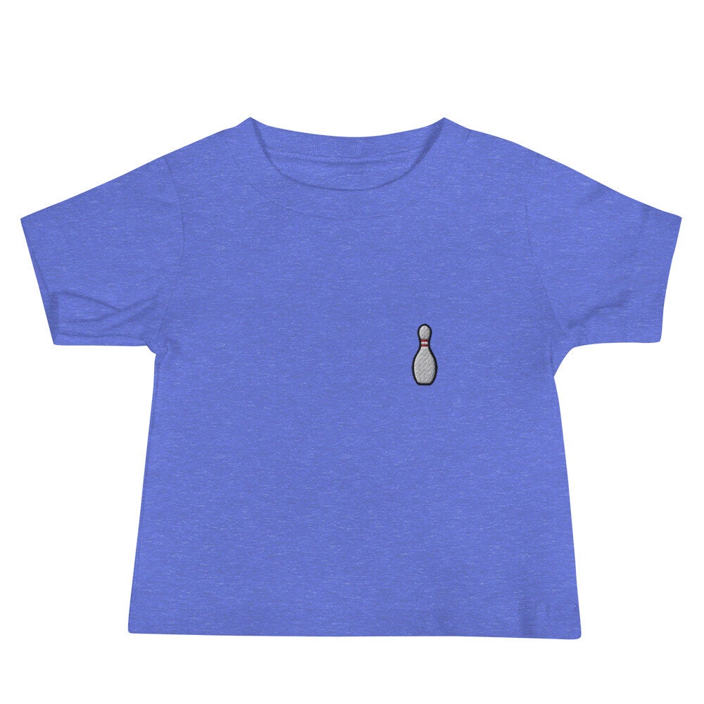 Bowling Pin Baby Jersey Short Sleeve Tee, Baby Shower T-Shirt Gift, Boys and Girls Shirt - Multiple Colors