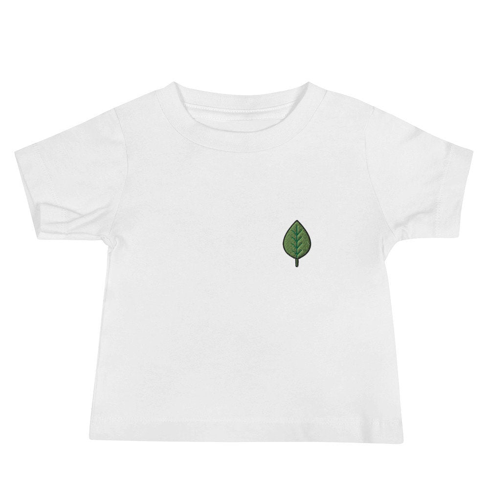 Leaf Baby Jersey Short Sleeve Tee, Baby Shower T-Shirt Gift, Boys and Girls Shirt - Multiple Colors