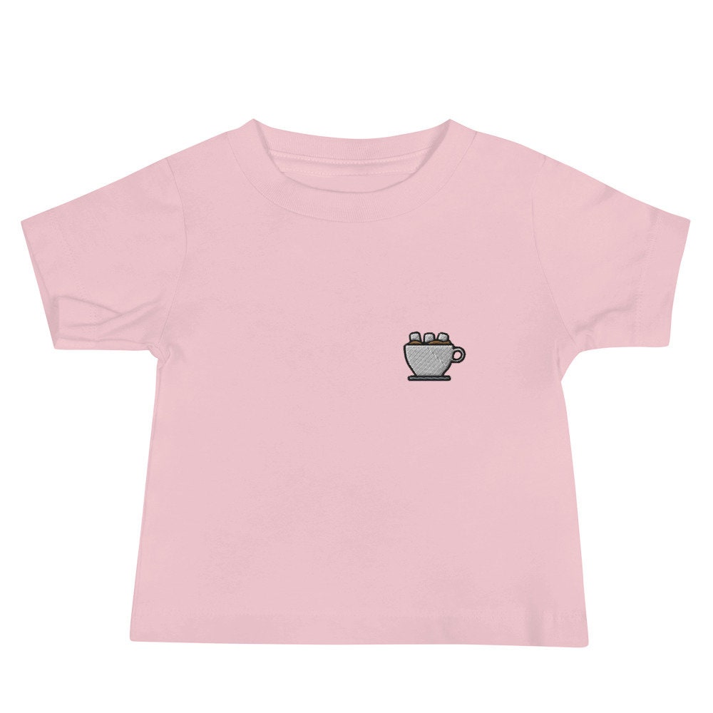 Hot Chocolate Baby Jersey Short Sleeve Tee, Baby Shower T-Shirt Gift, Boys and Girls Shirt - Multiple Colors