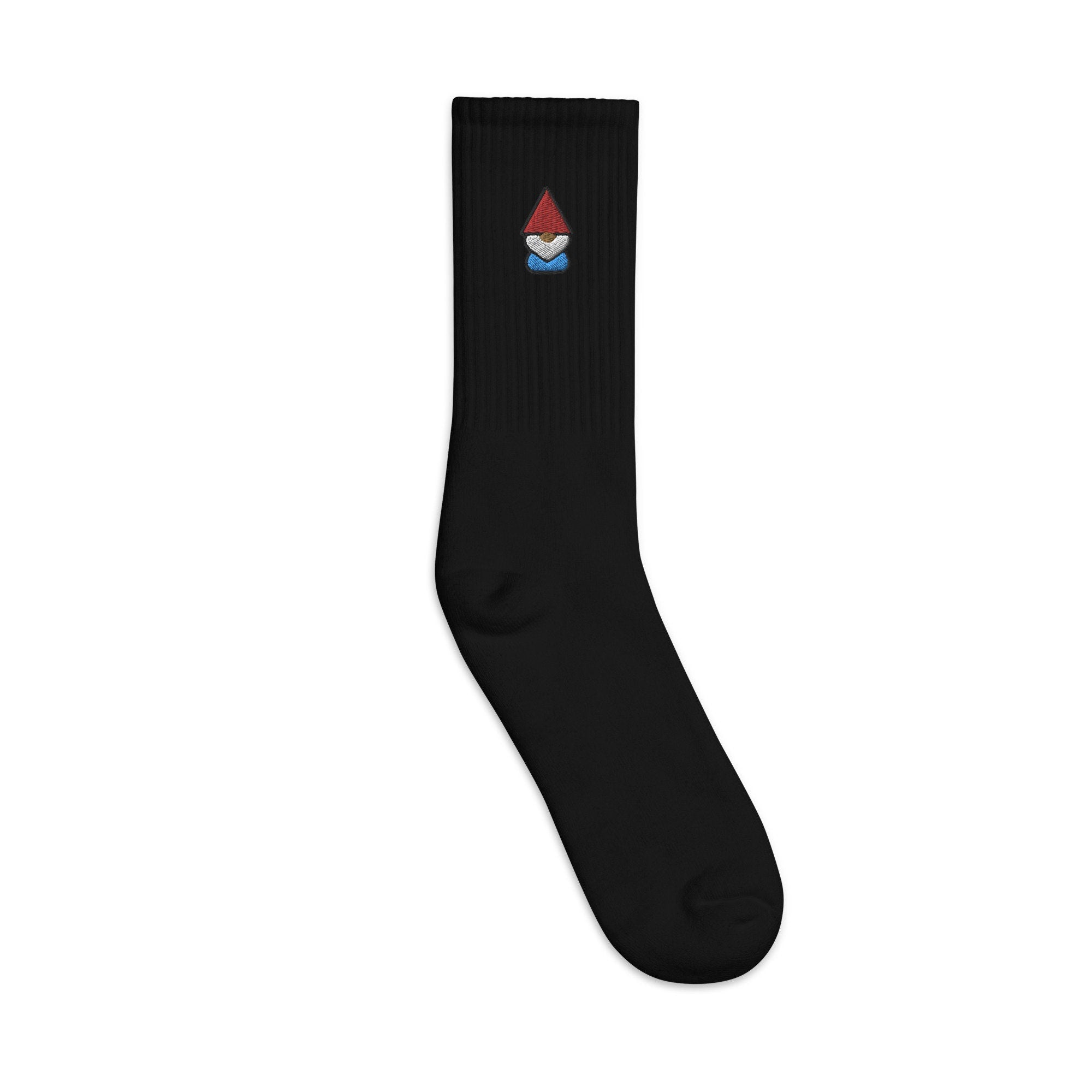 Knome Embroidered Socks, Premium Embroidered Socks, Long Socks Gift - Multiple Colors