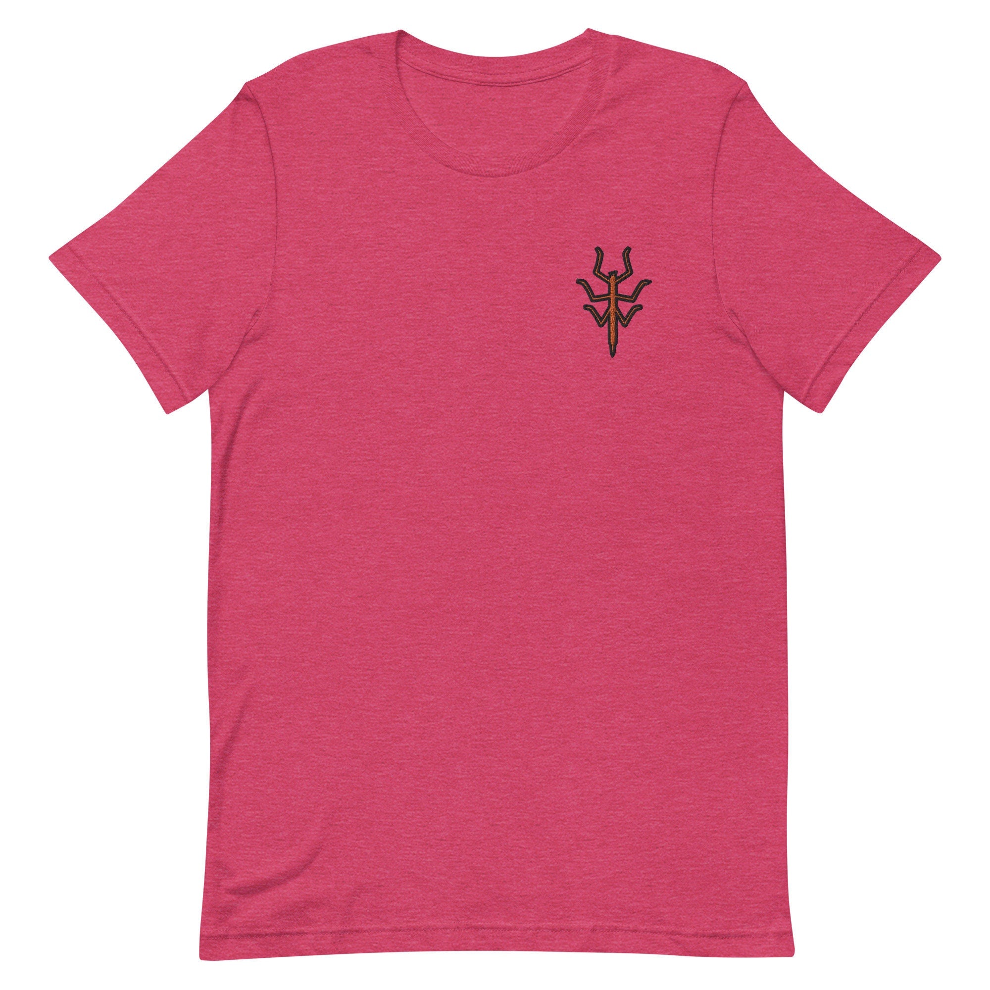 Stick Bug Premium Men's T-Shirt, Embroidered Men's T-Shirt Gift for Boyfriend, Men's Short Sleeve Shirt - Multiple Colors
