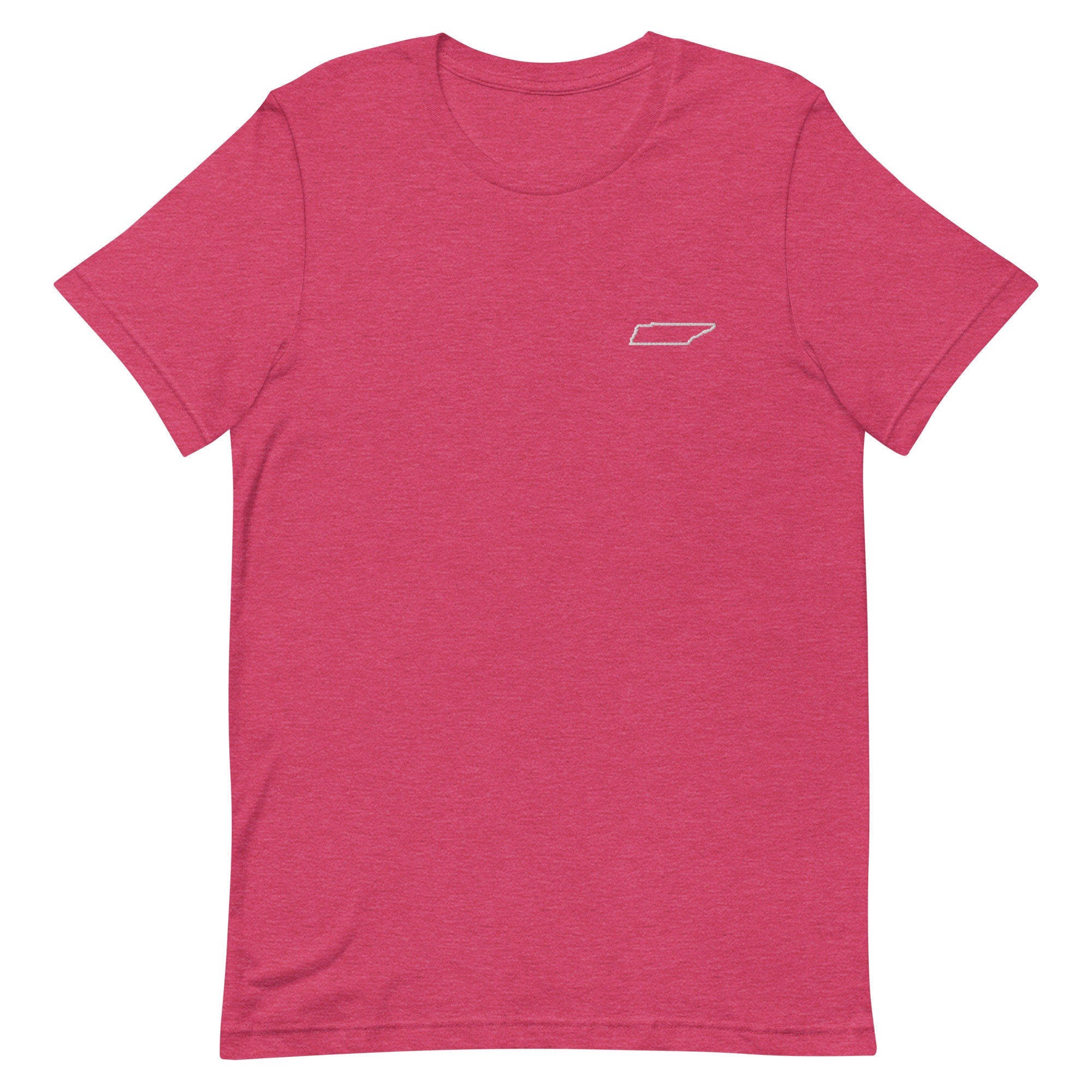 Tennessee Premium Men's T-Shirt, Embroidered Men's T-Shirt Gift for Boyfriend, Men's Short Sleeve Shirt - Multiple Colors