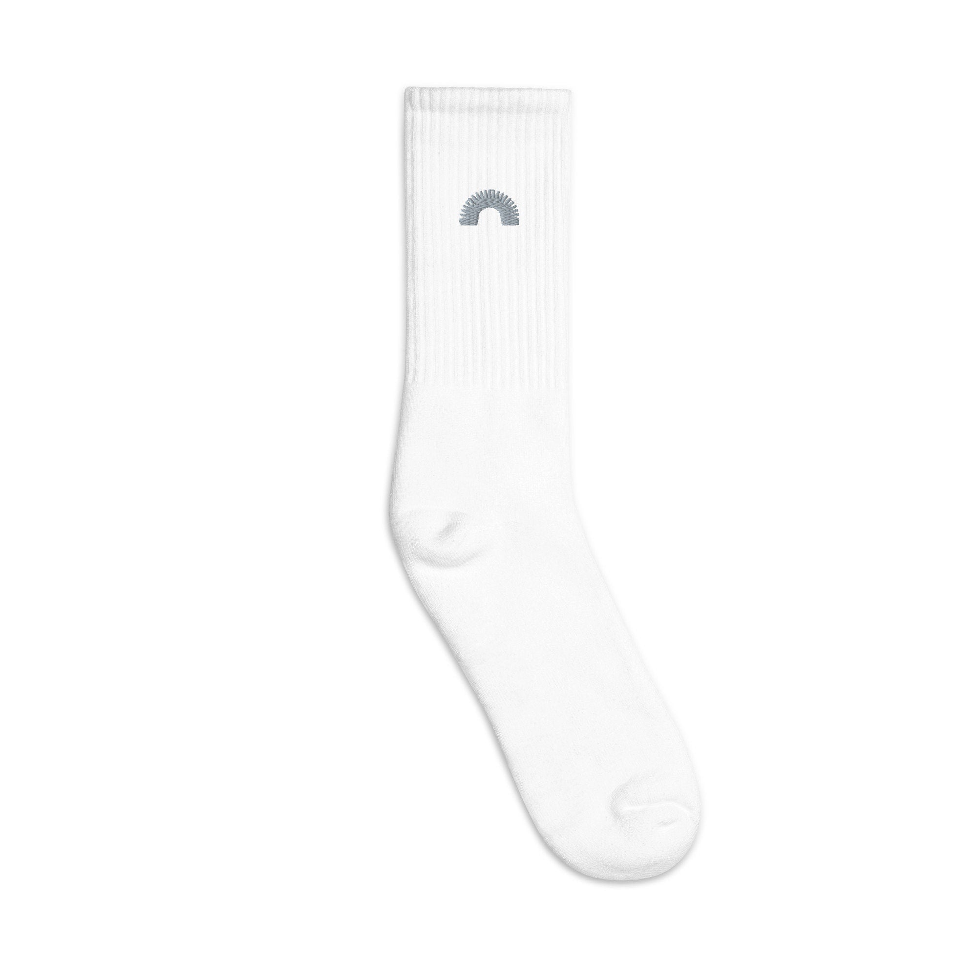 Slinky Embroidered Socks, Premium Embroidered Socks, Long Socks Gift - Multiple Colors