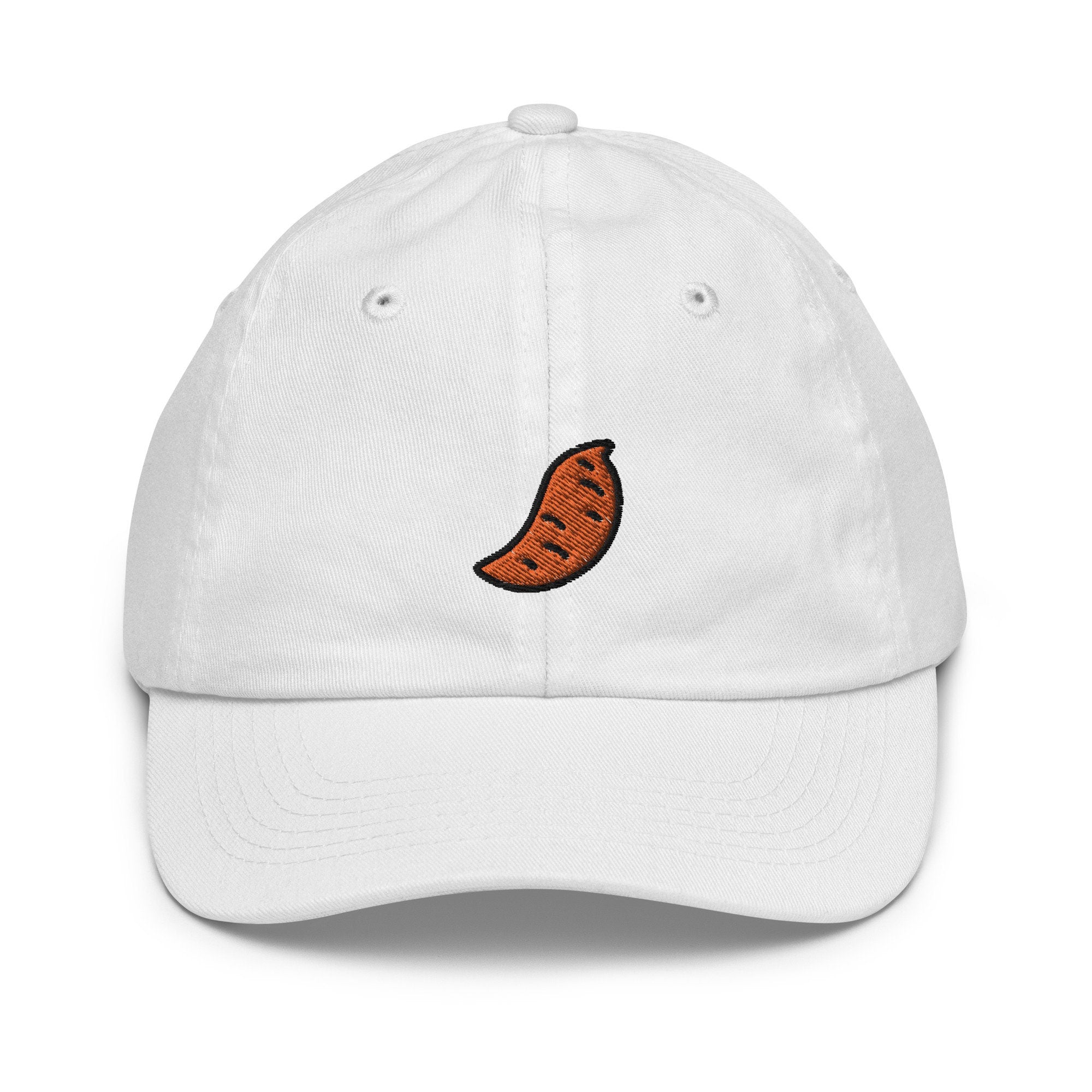 Yam Youth Baseball Cap, Handmade Kids Hat, Embroidered Childrens Hat Gift - Multiple Colors