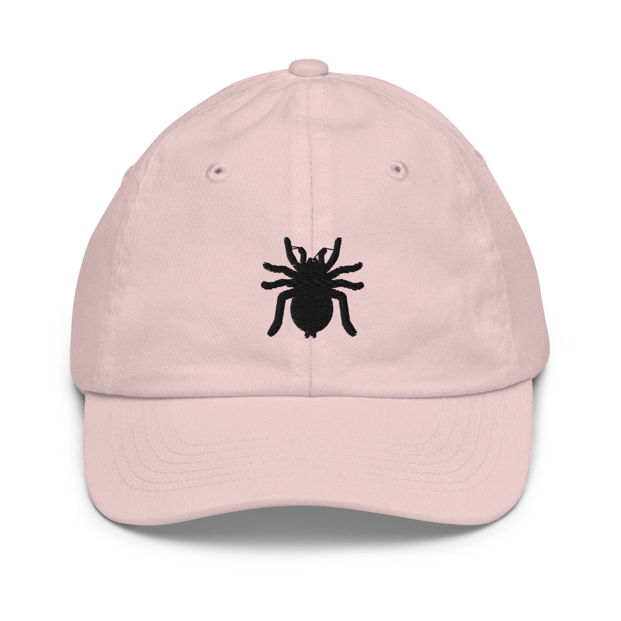 Tarantula Spider Youth Baseball Cap, Handmade Kids Hat, Embroidered Childrens Hat Gift - Multiple Colors