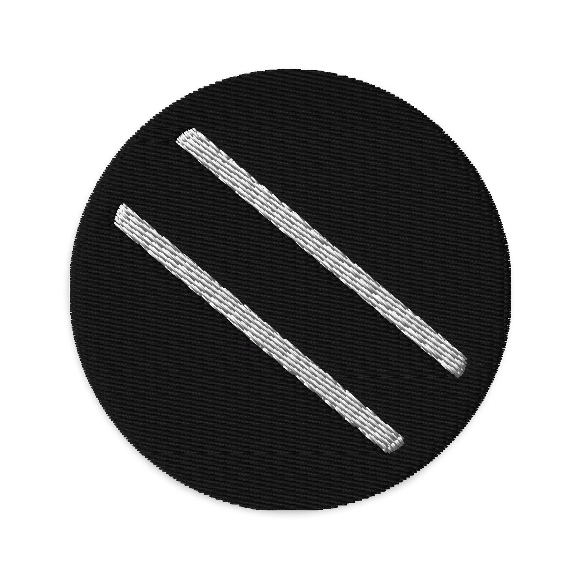 Trinidad Embroidered Patch, 3" Trinidadian Flag Patch, Circular Trinidad Patch Embroidery, Iron on/Sew on Patch Embroidery, Trinité