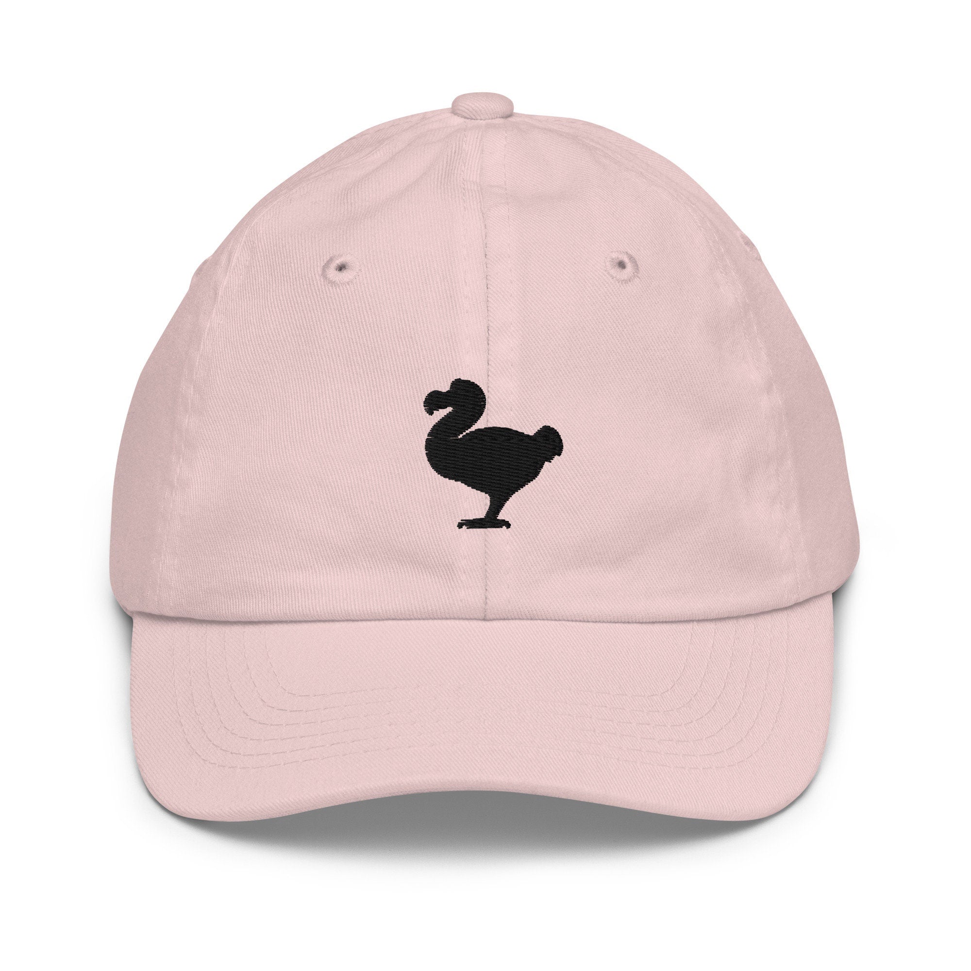 Dodo Bird Youth Baseball Cap, Handmade Kids Hat, Embroidered Childrens Hat Gift - Multiple Colors