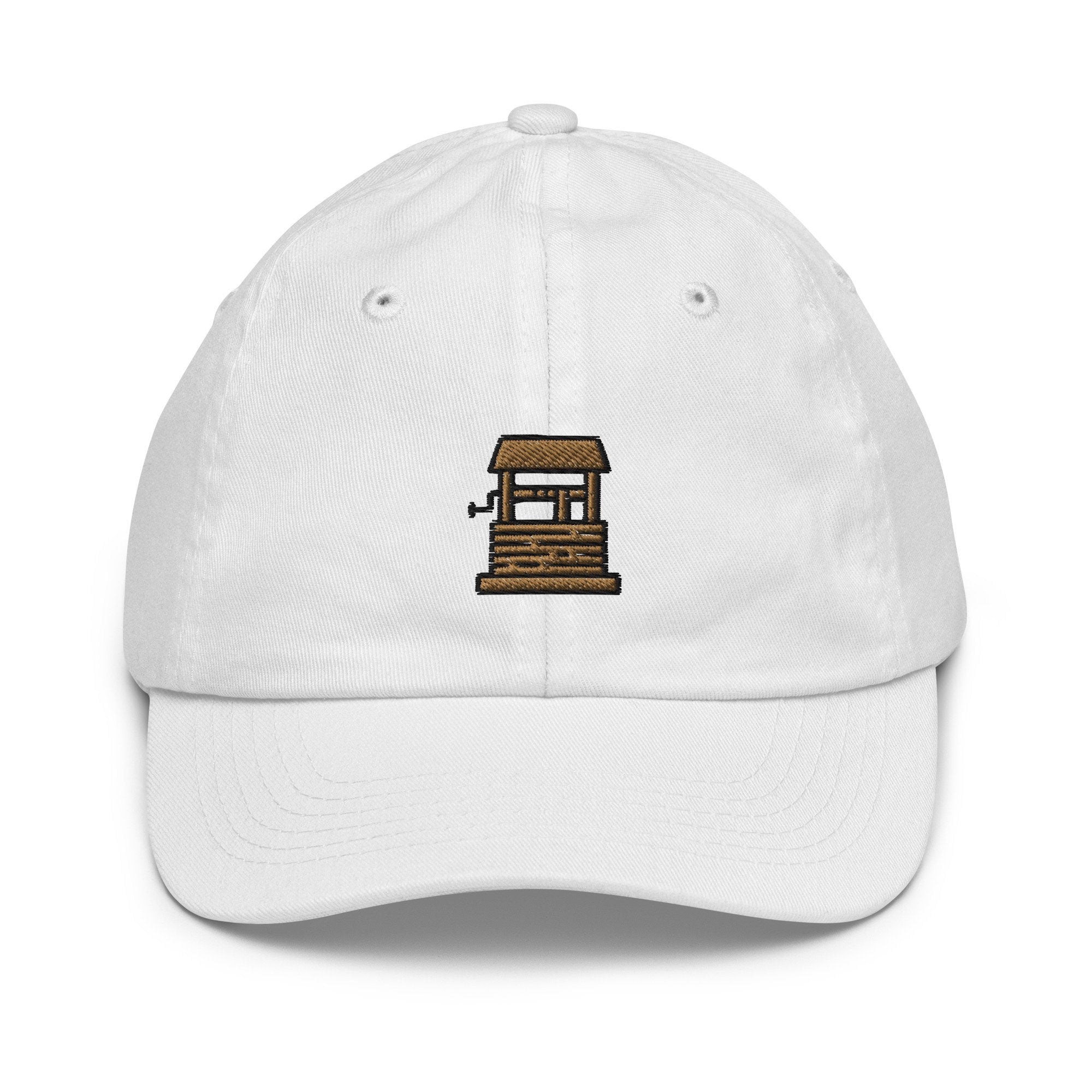 Well Youth Baseball Cap, Handmade Kids Hat, Embroidered Childrens Hat Gift - Multiple Colors