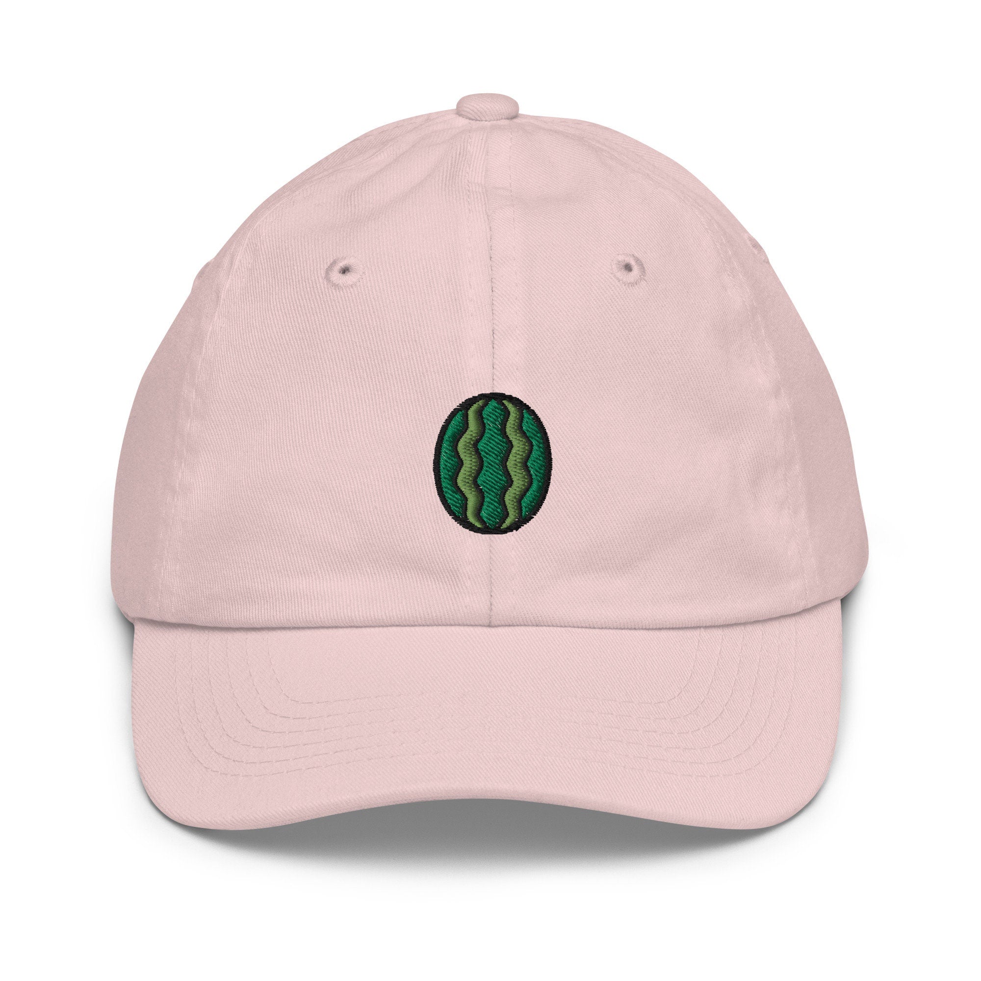 Watermelon Youth Baseball Cap, Handmade Kids Hat, Embroidered Childrens Hat Gift - Multiple Colors