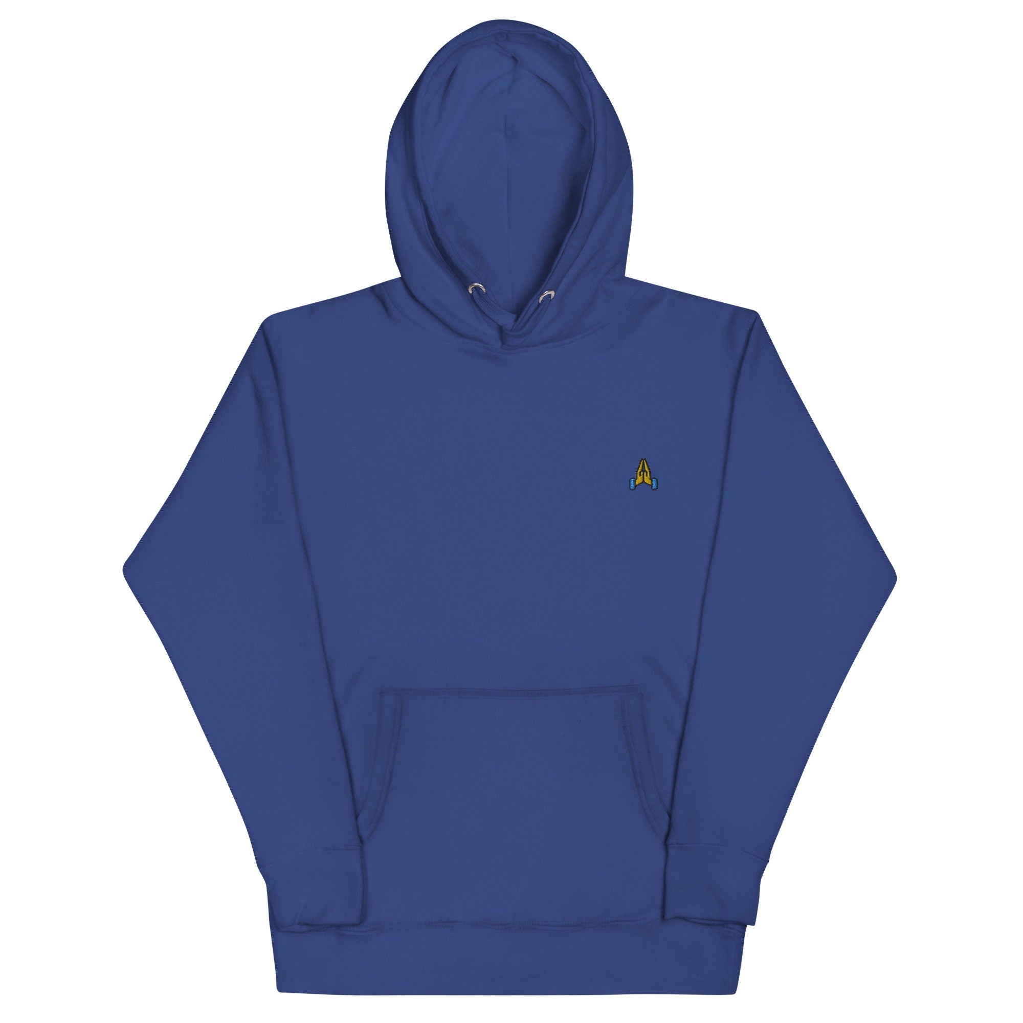 Prayer Emoji Unisex Hoodie, Handmade Embroidered Hoodie, Premium Hooded Sweater, Hoodie Embroidery - Multiple Colors