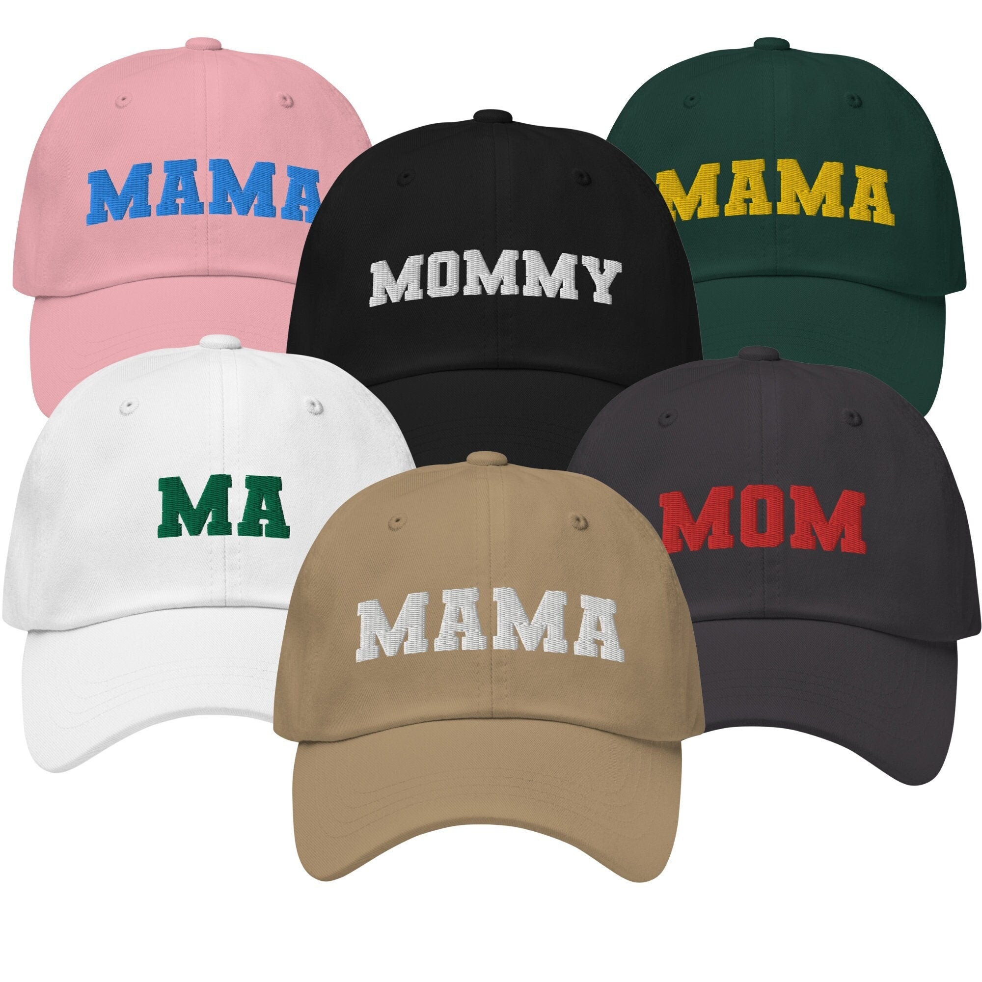 Mama Embroidered Dad Hat Embroidered