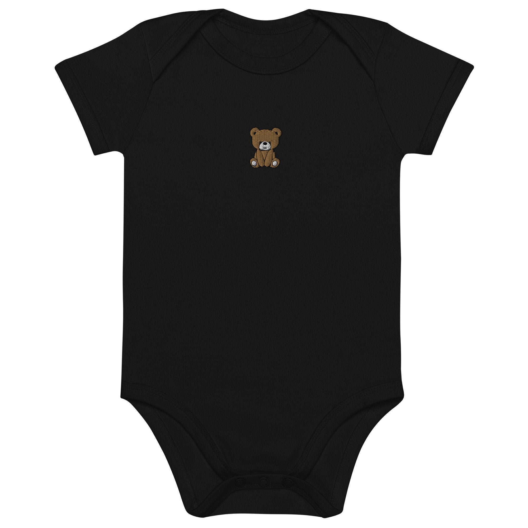 Teddy Bear Organic cotton baby bodysuit