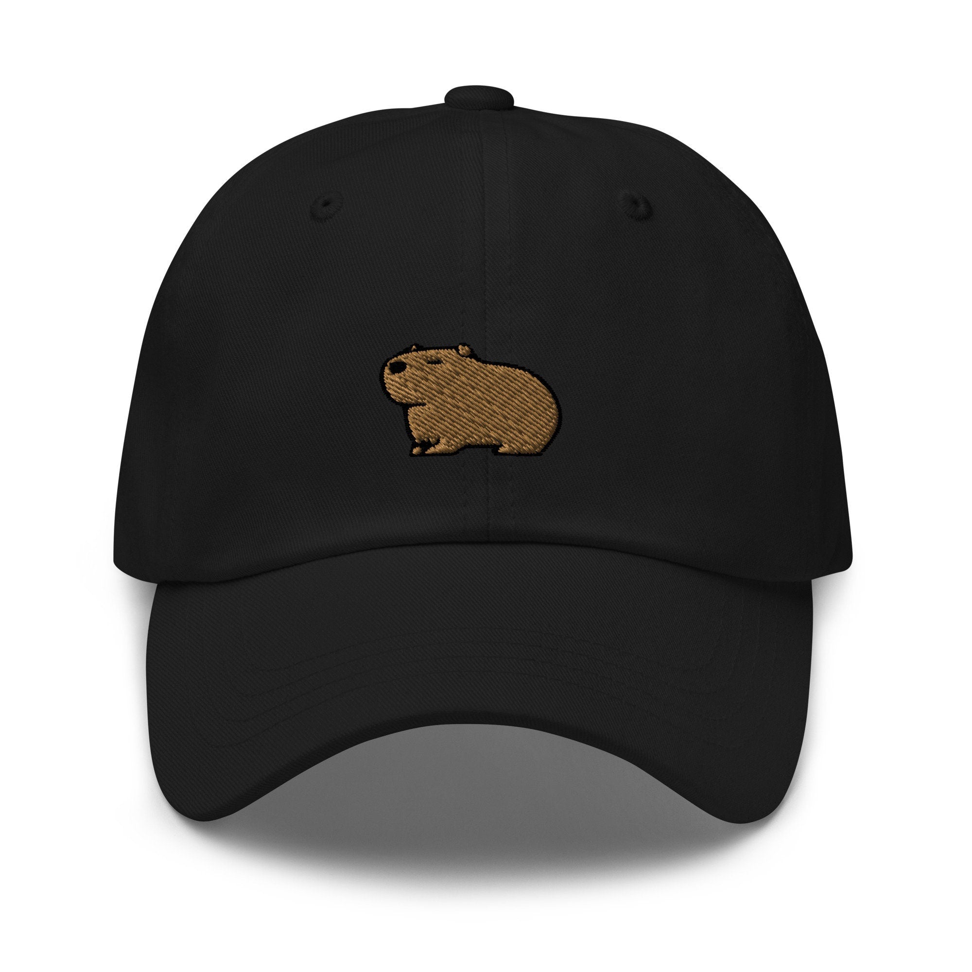 Capybara Embroidered Dad Hat