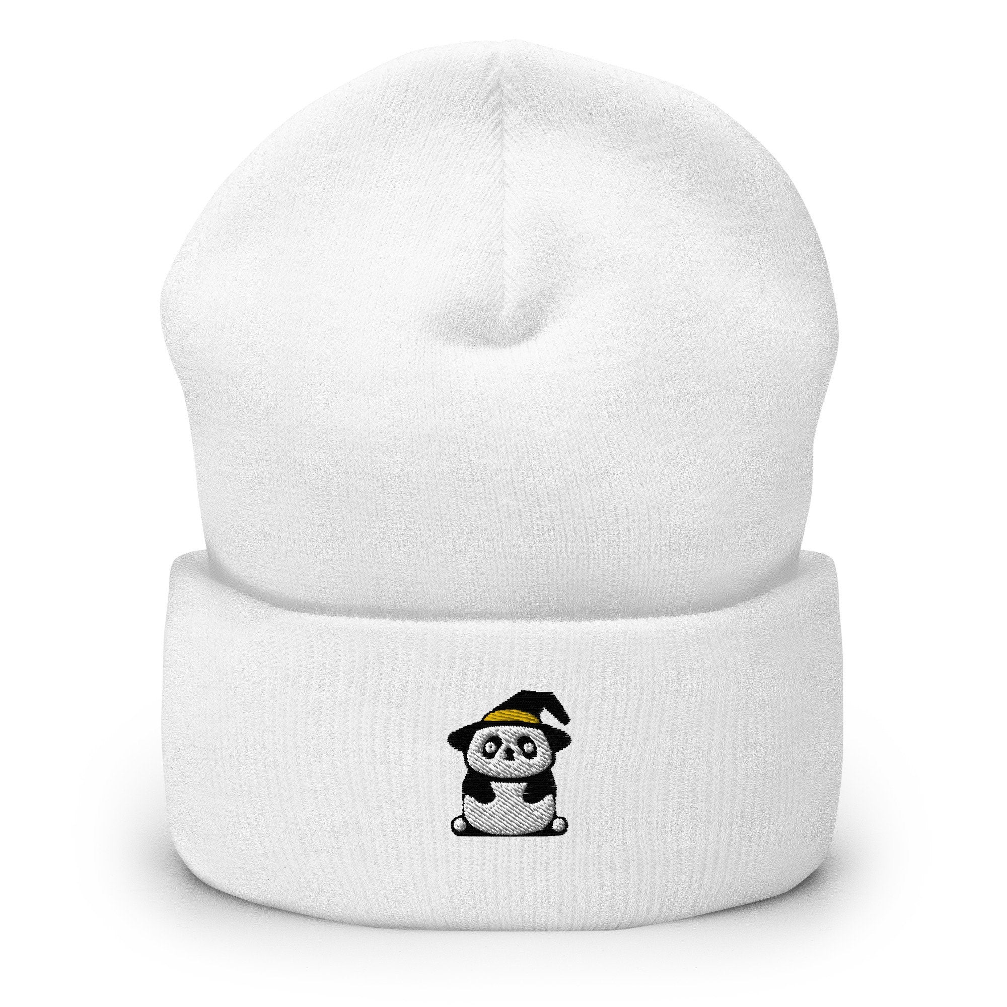 Wizard Panda Cuffed Beanie