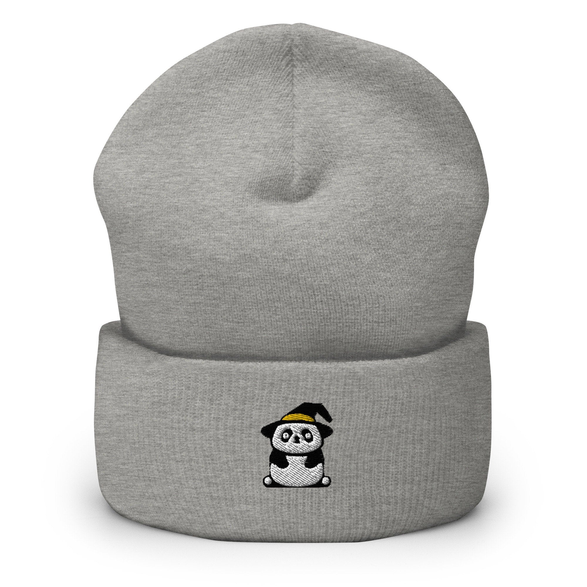 Wizard Panda Cuffed Beanie