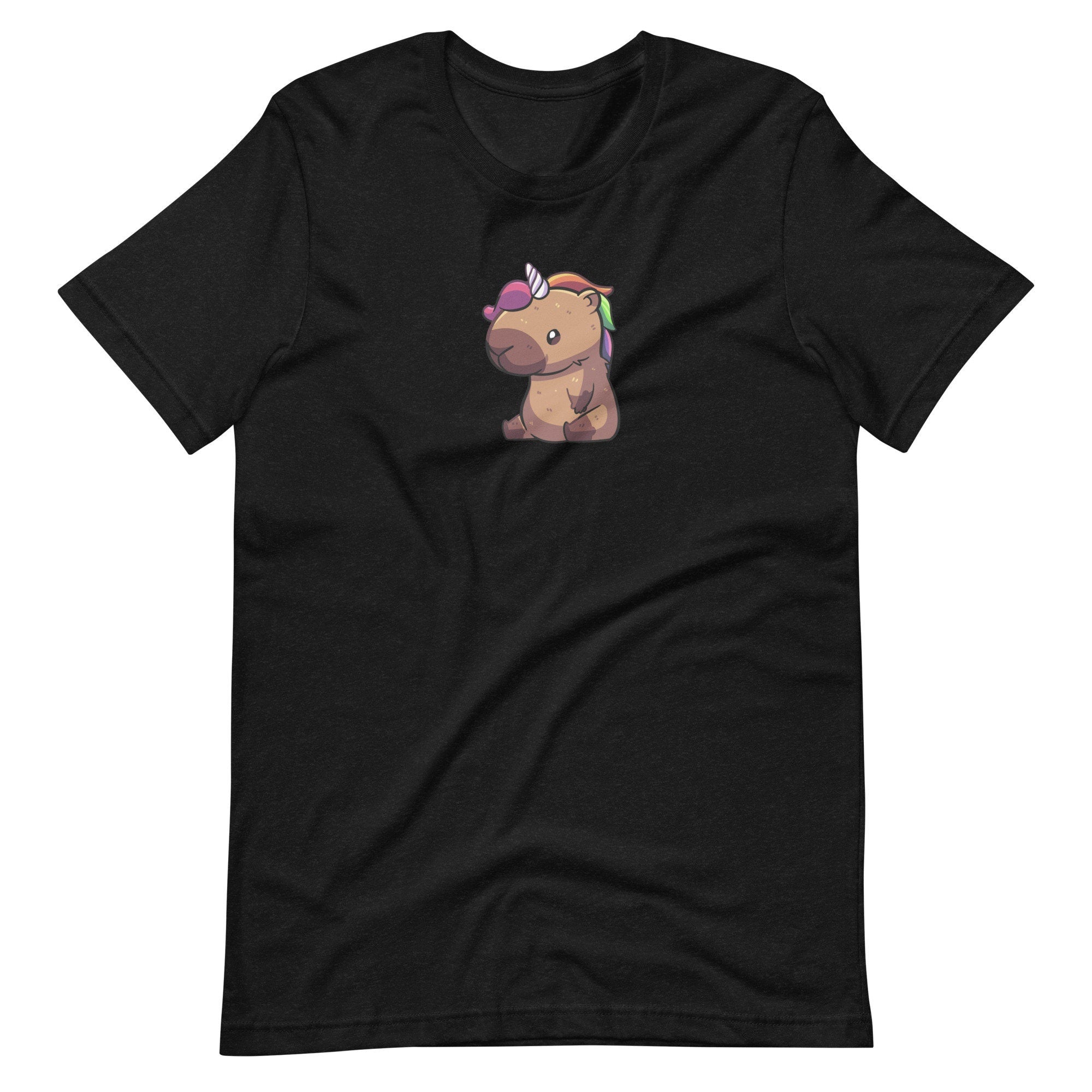 Capybara Unicorn, Unisex Capybara T-Shirt, Unicorn Capybara Shirt, Capybara Gift