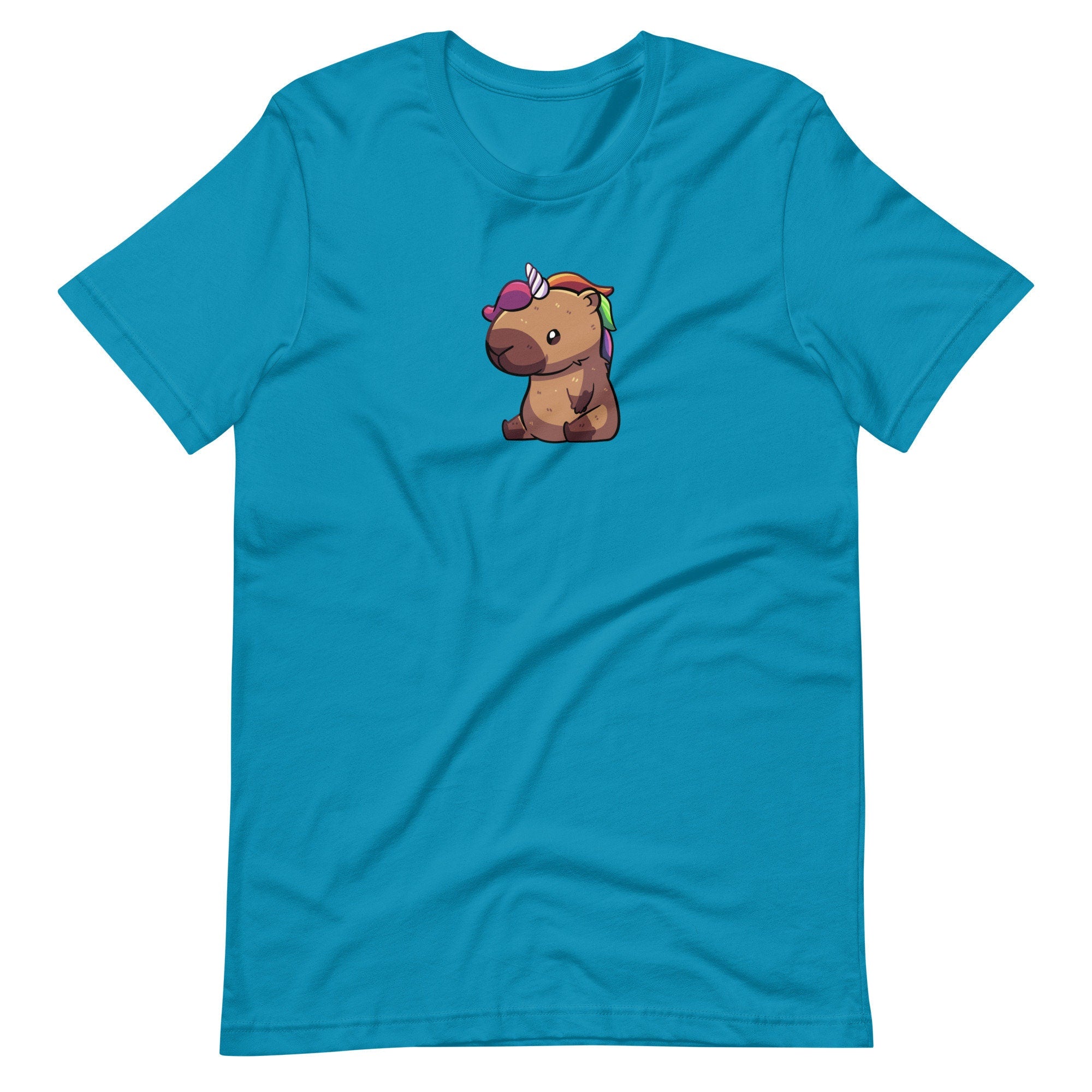 Capybara Unicorn, Unisex Capybara T-Shirt, Unicorn Capybara Shirt, Capybara Gift