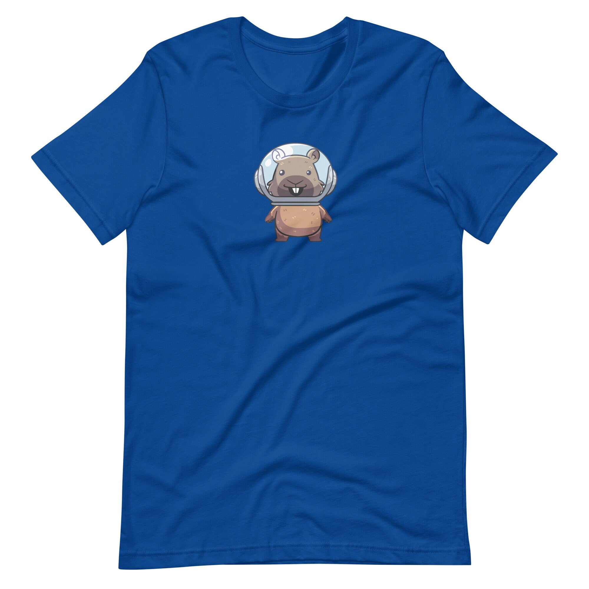 Capybara Astronaut, Unisex Capybara T-Shirt, Capybara Gift, Spaceman Capybara