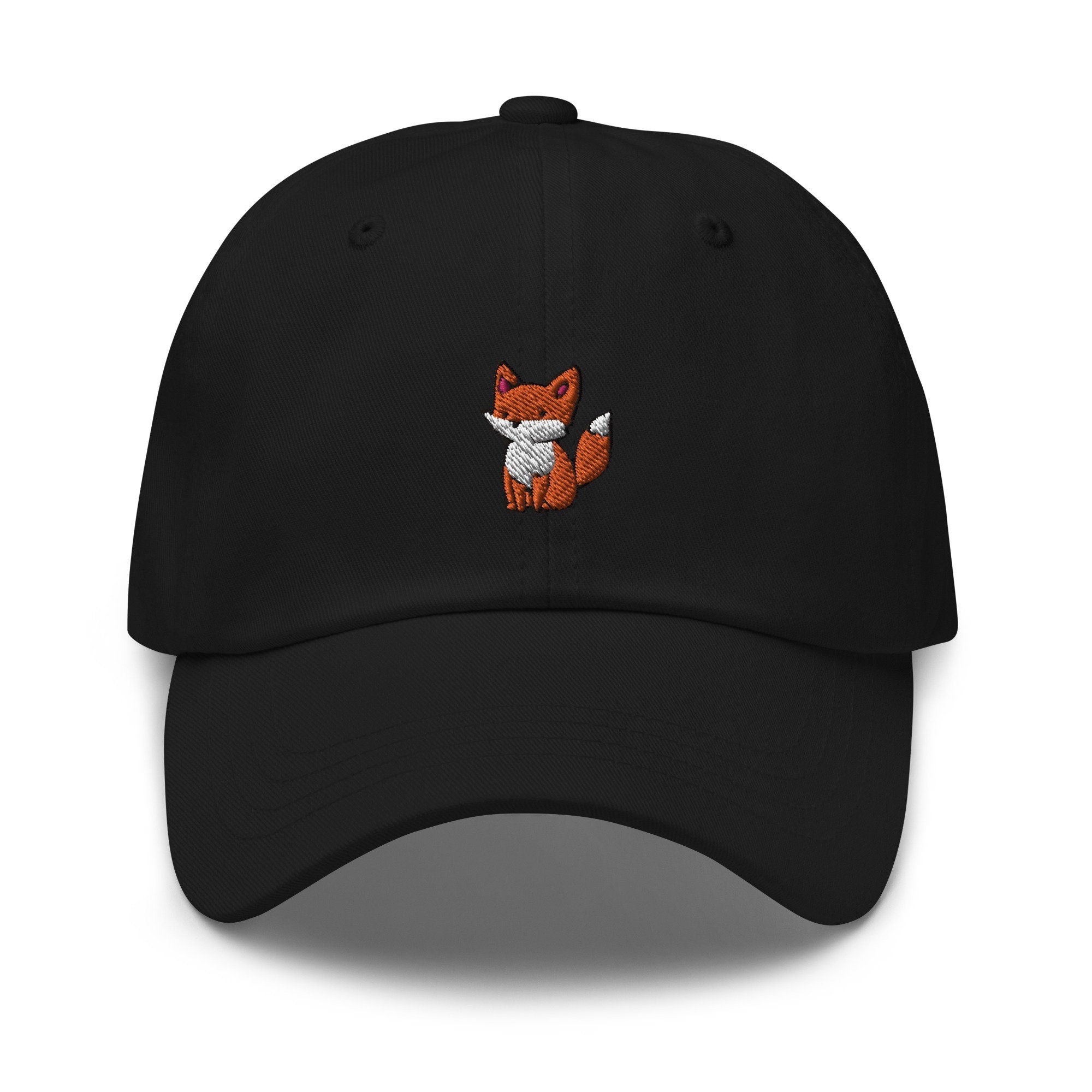 Fox Embroidered Dad Hat